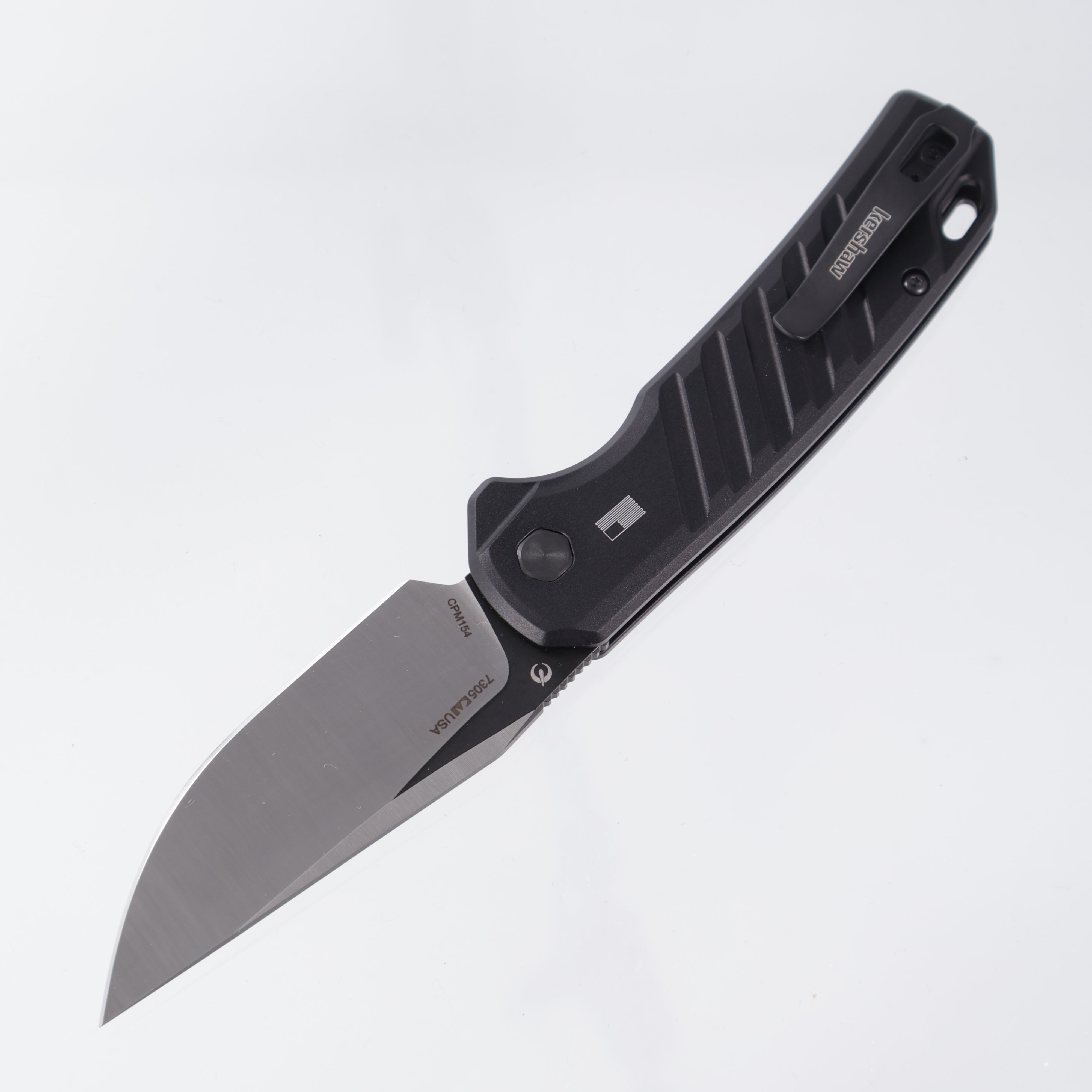 Kershaw Launch 23 - Two-Tone CPM-154 - Black Aluminum - 7305