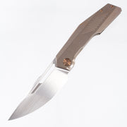 Ketuo Overclock - Bronze Stonewash Titanium w/ Bronze Ti Accents - Hand Rubbed Satin M390 - /S