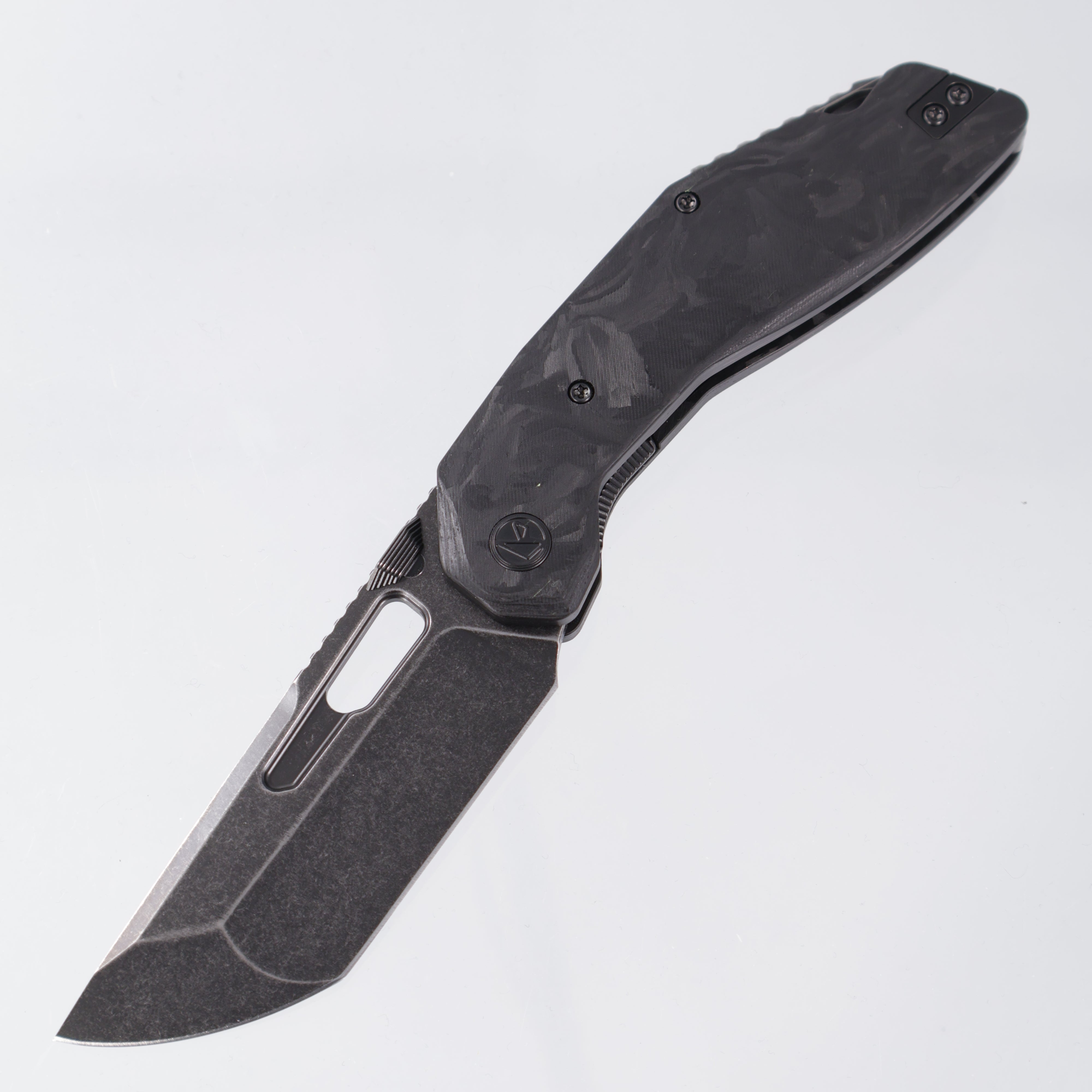Ketuo Yakuza - Blackwash 154CM - Marbled Carbon Fiber - CF BK/SW