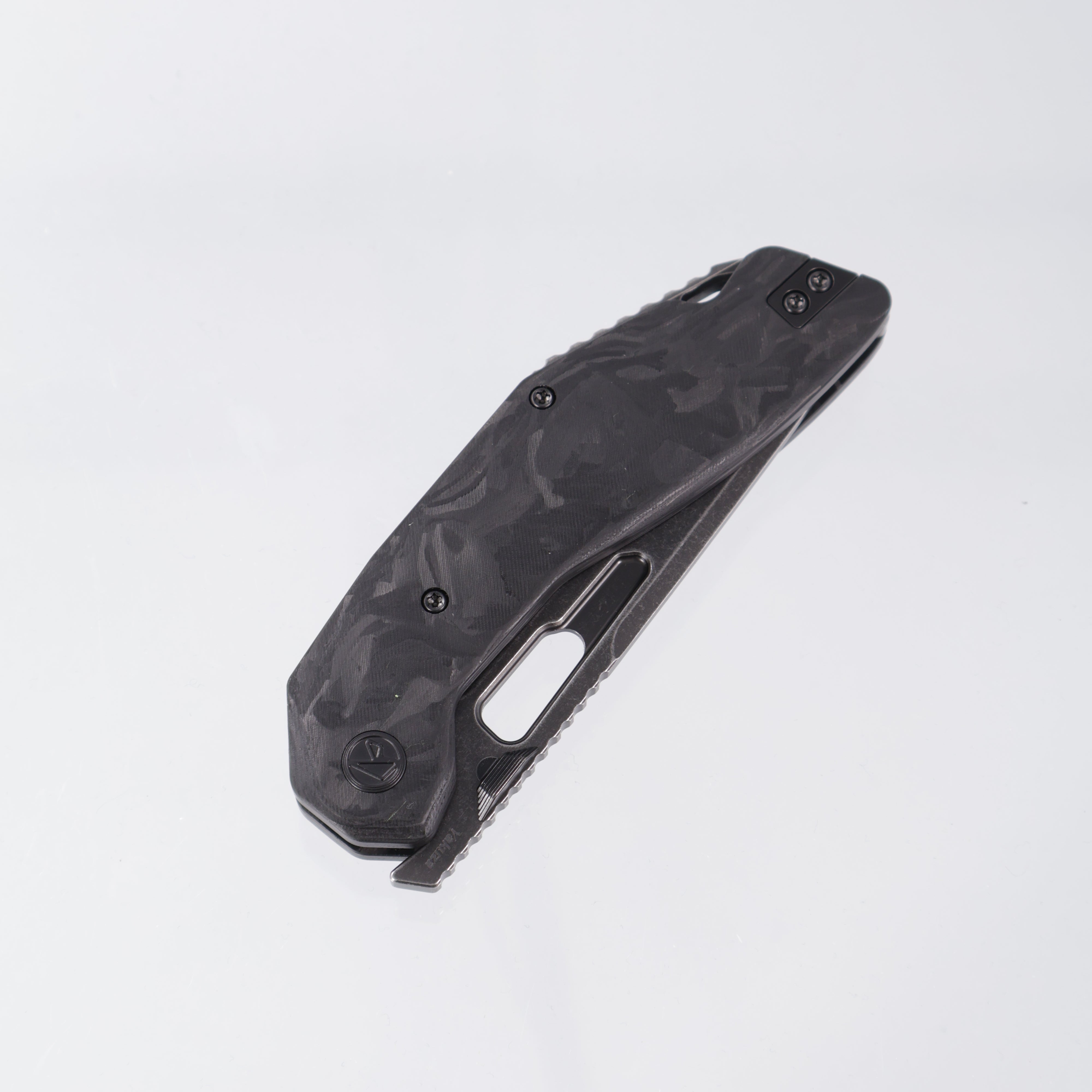 Ketuo Yakuza - Blackwash 154CM - Marbled Carbon Fiber - CF BK/SW