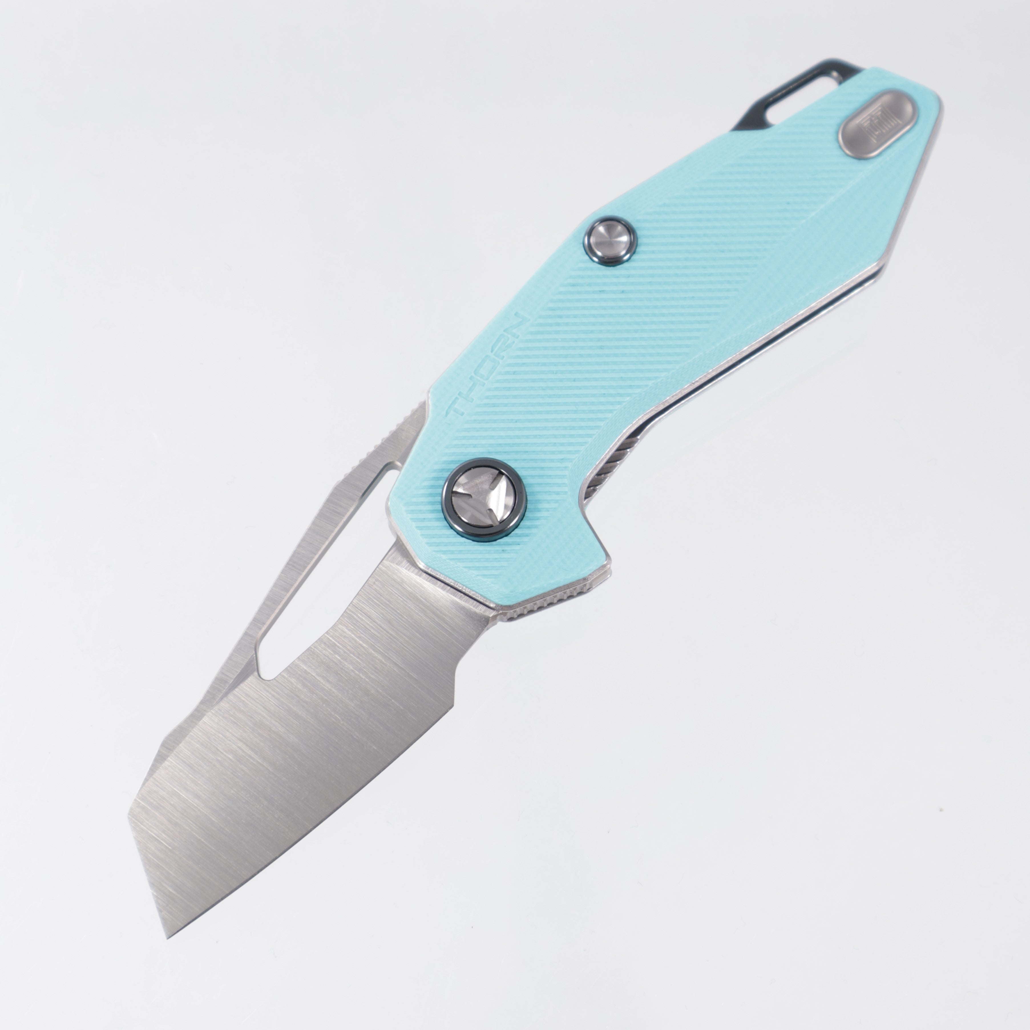 Ketuo Thorn V2 - Sky Blue G10 - Satin 14C28N - GRN/S
