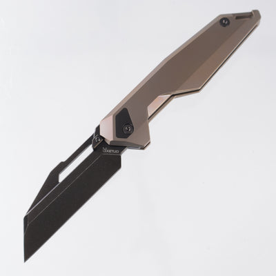 Ketuo Akimbo - Bronze Titanium - Blackwash M390 - BRN/SW