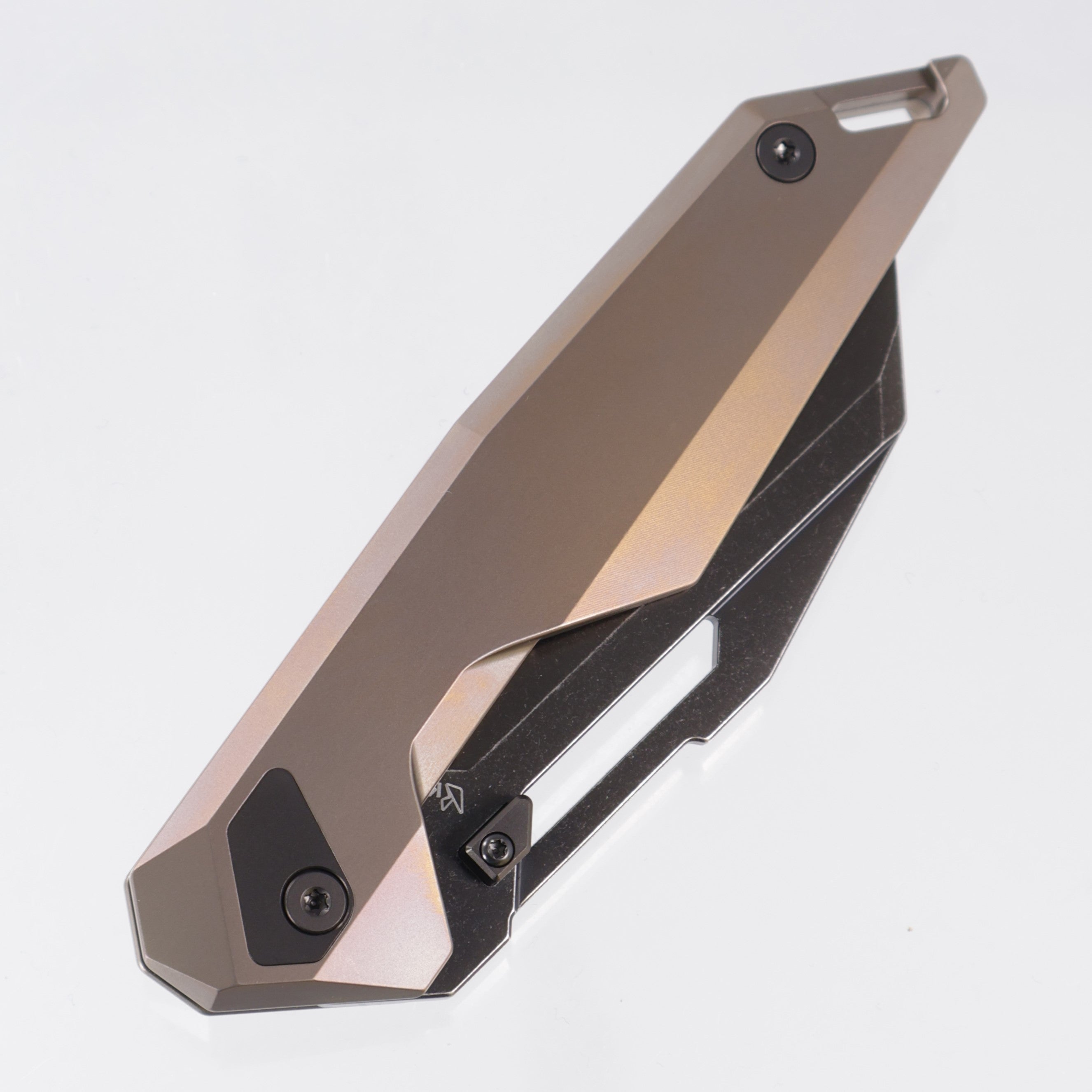 Ketuo Akimbo - Bronze Titanium - Blackwash M390 - BRN/SW