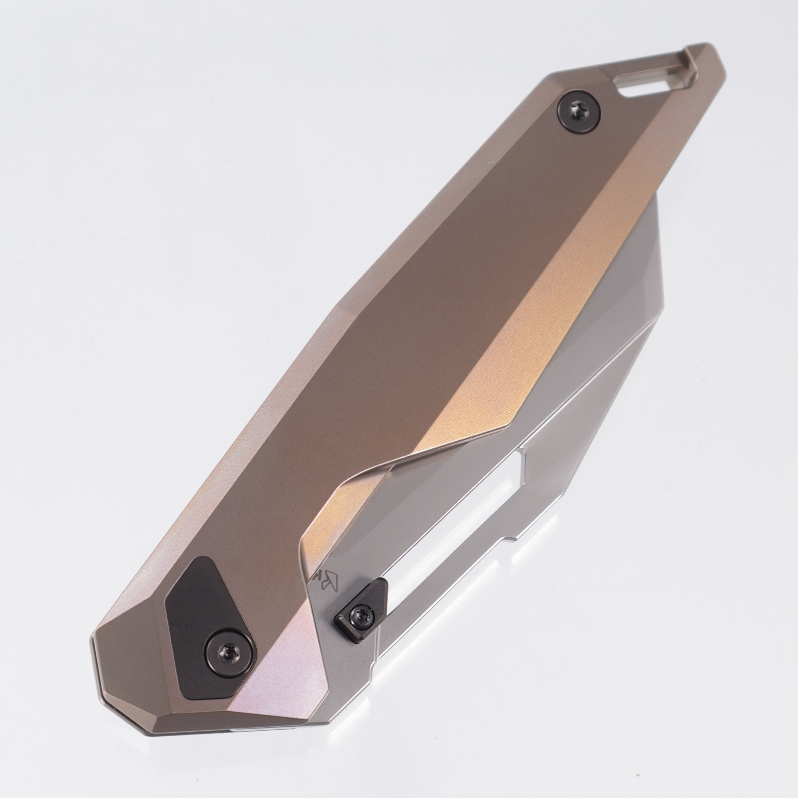Ketuo Akimbo - Bronze Titanium - Pearlescent M390 - BRN/P
