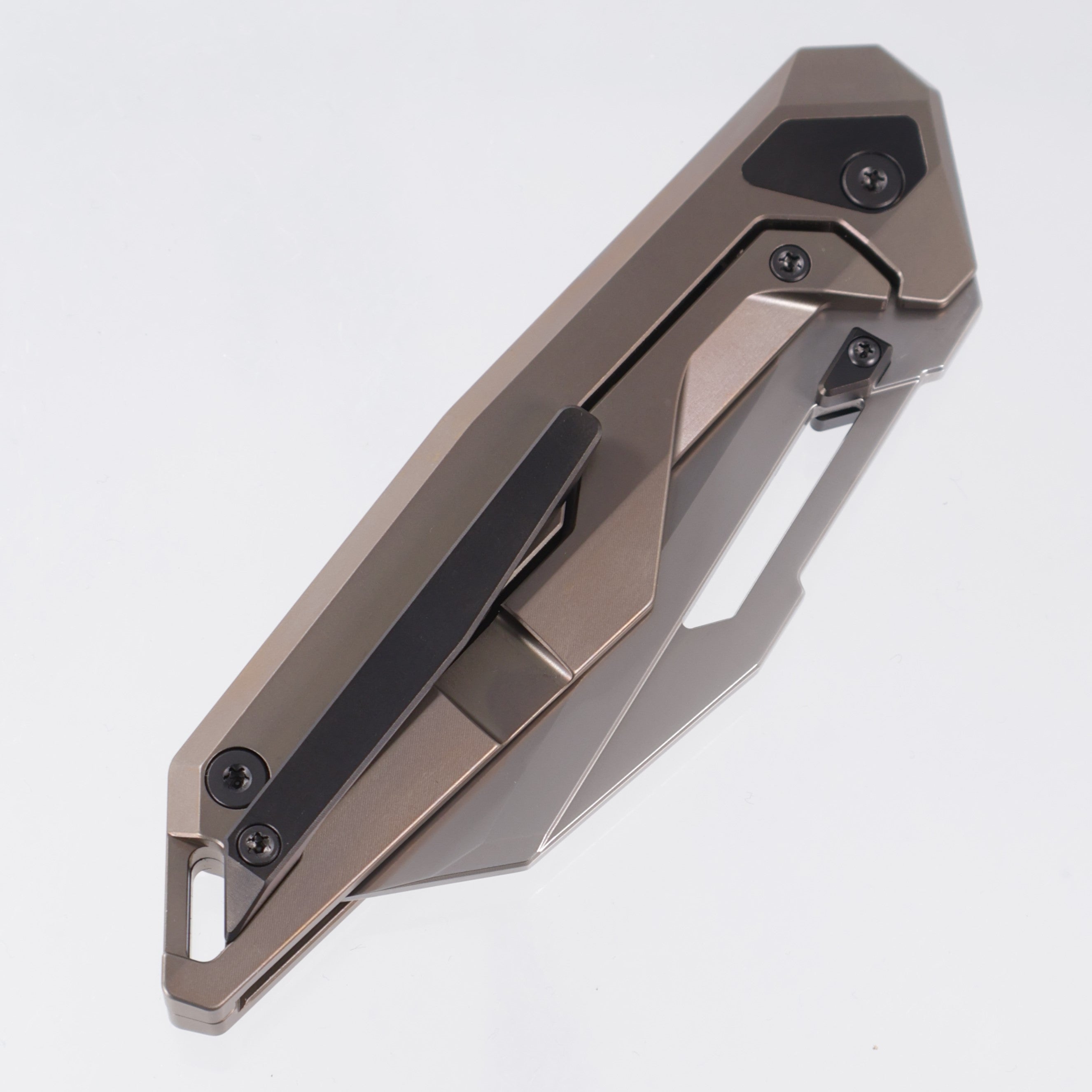 Ketuo Akimbo - Bronze Titanium - Pearlescent M390 - BRN/P