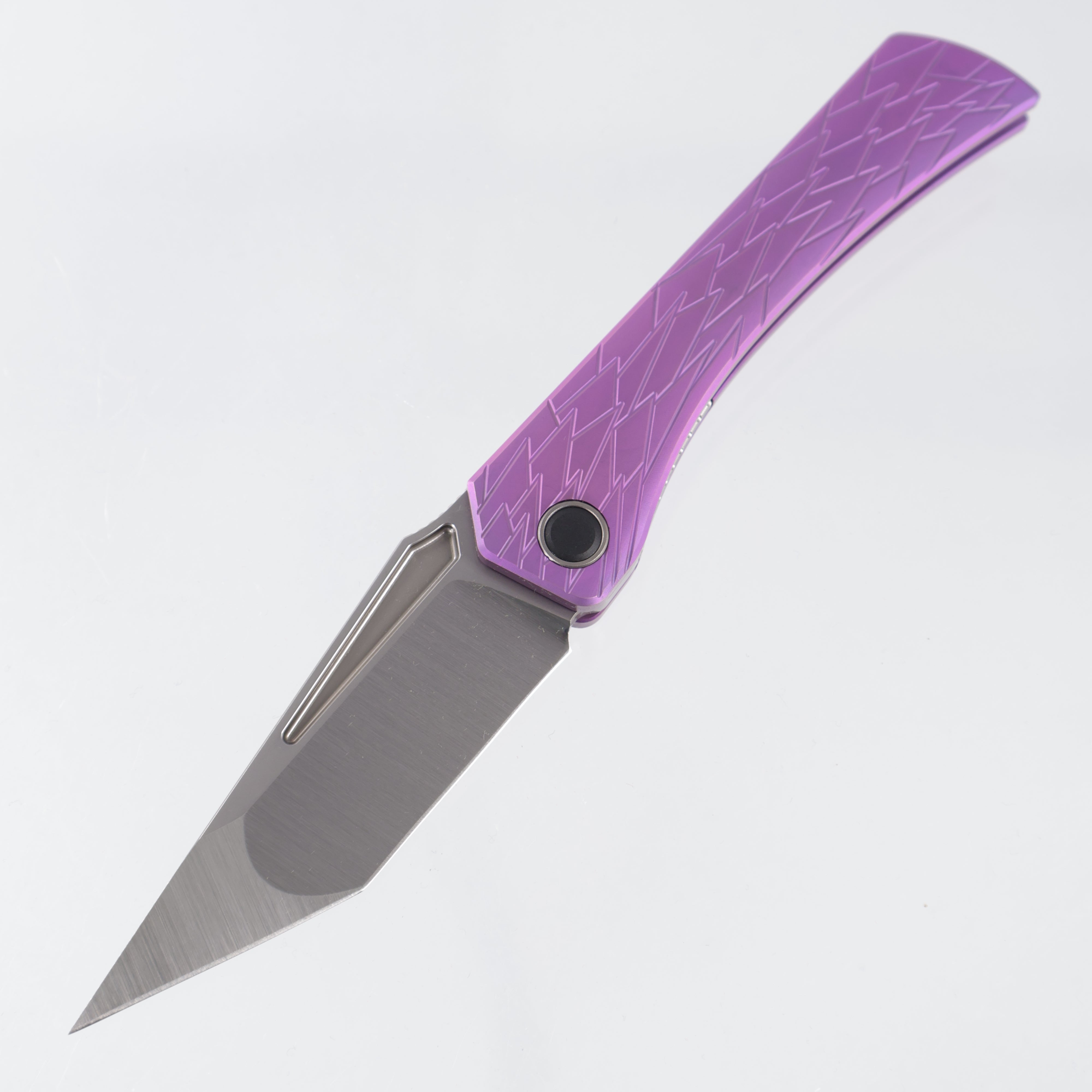 Ketuo Usurper - Purple Titanium w/ Plain Ti Accents - Satin M390 - Pur/S