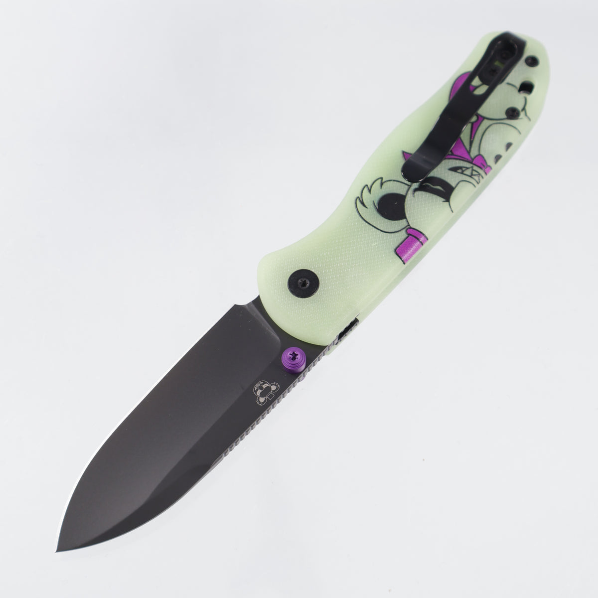 Kizer Halloween Drop Bear BLL - Green GITD G10 - Matte DLC Ultra Elmax - Ki3619HW1