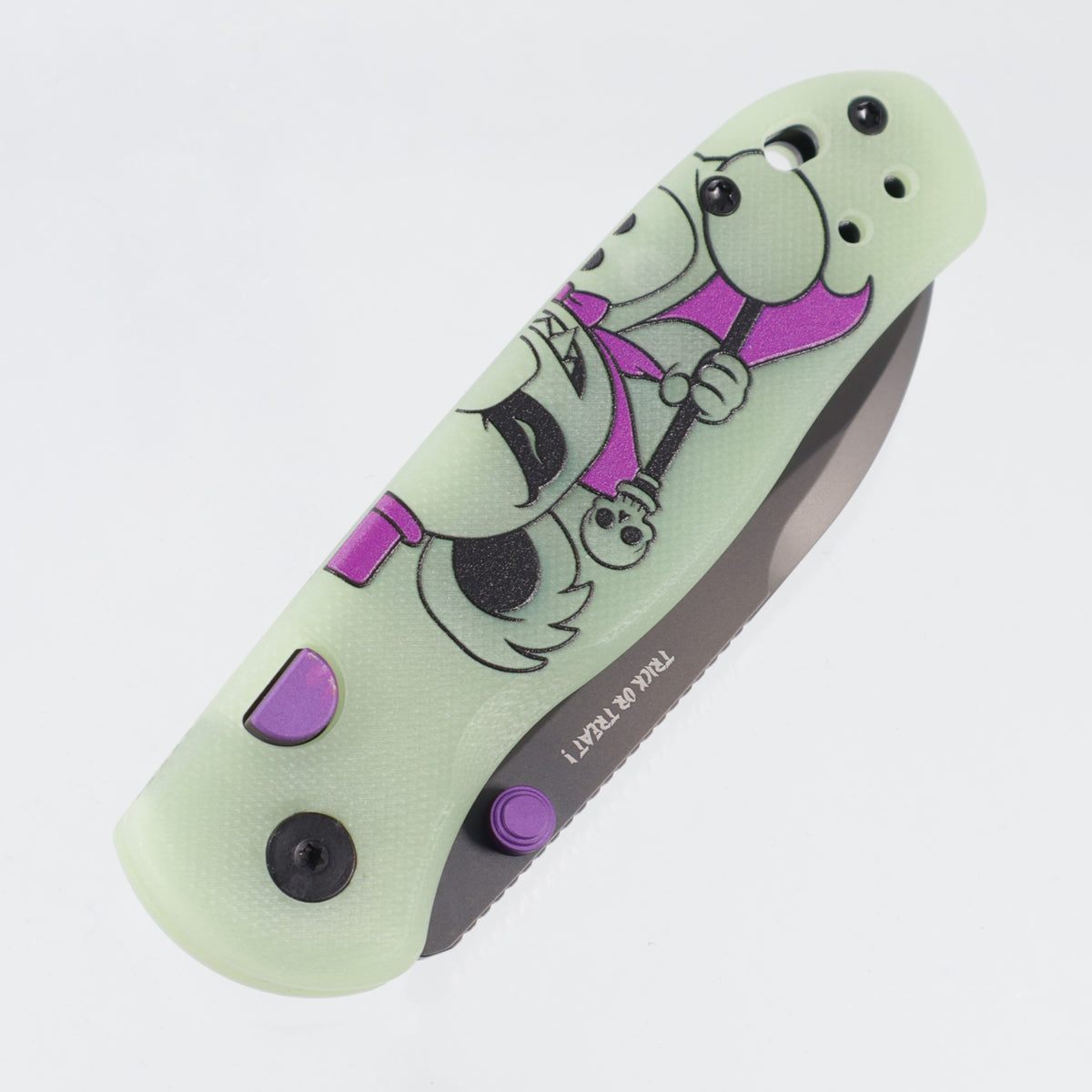 Kizer Halloween Drop Bear BLL - Green GITD G10 - Matte DLC Ultra Elmax - Ki3619HW1