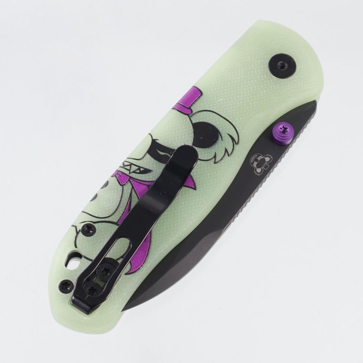 Kizer Halloween Drop Bear BLL - Green GITD G10 - Matte DLC Ultra Elmax - Ki3619HW1
