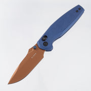 Kizer Khamsin - Navy Blue Aluminum - Sunset Metal PVD Nitro-V - V3791A2
