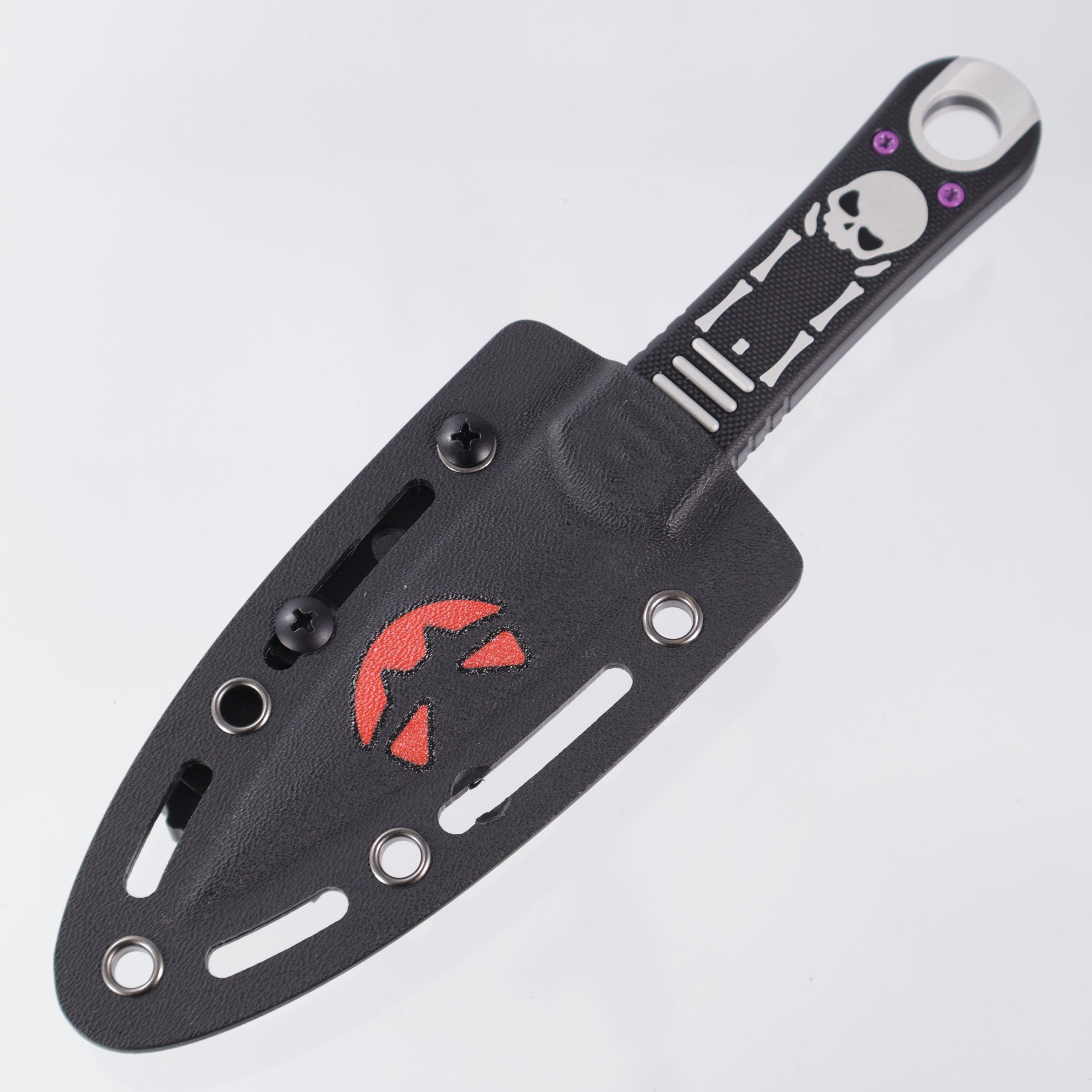 Kizer Hidden Agenda Halloween - Aluminum & G10 - PVD AEB-L - 1083HW1