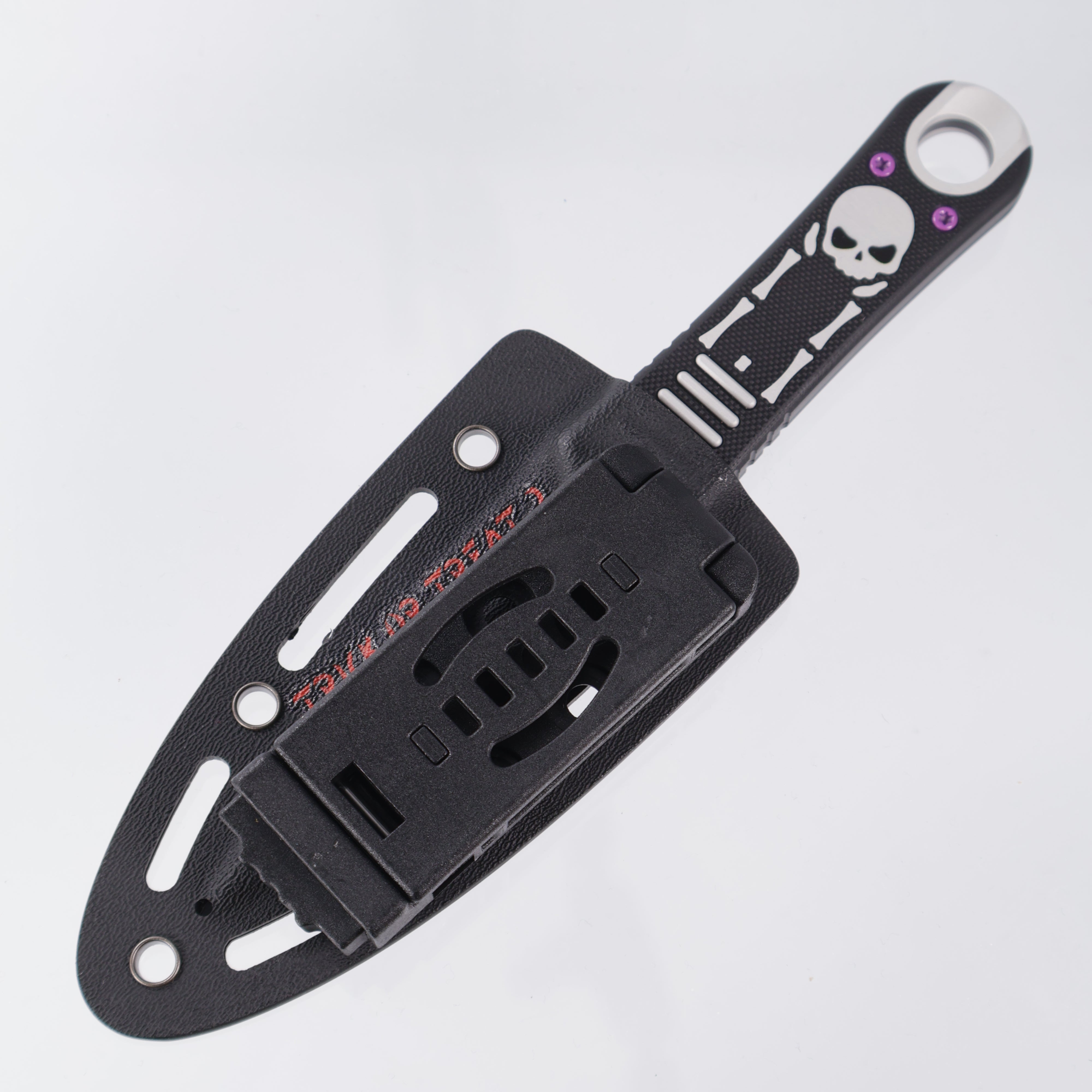 Kizer Hidden Agenda Halloween - Aluminum & G10 - PVD AEB-L - 1083HW1