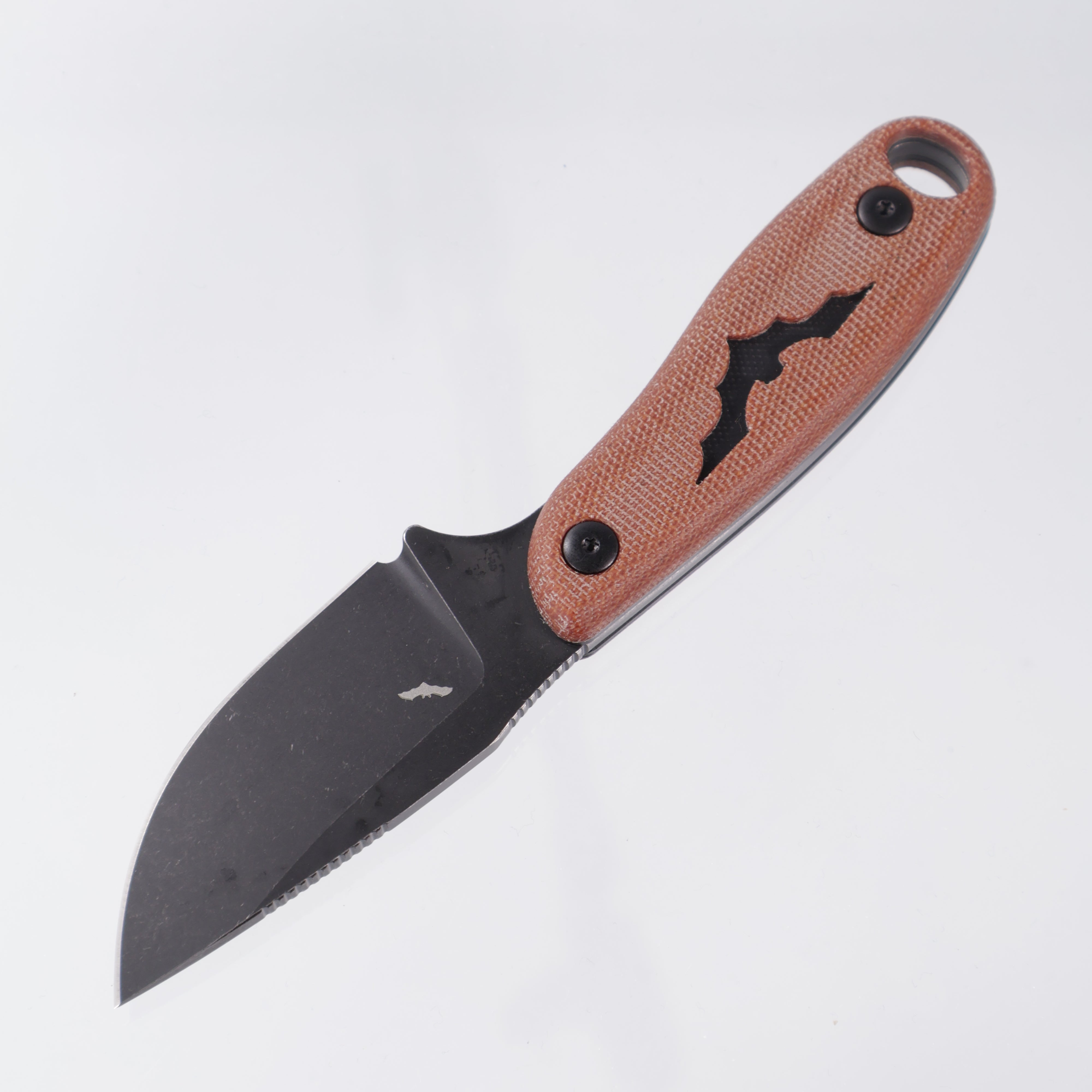 Kizer Hare Halloween - Micarta & G10 Handle - Blackwash Nitro-V - 1077HW1