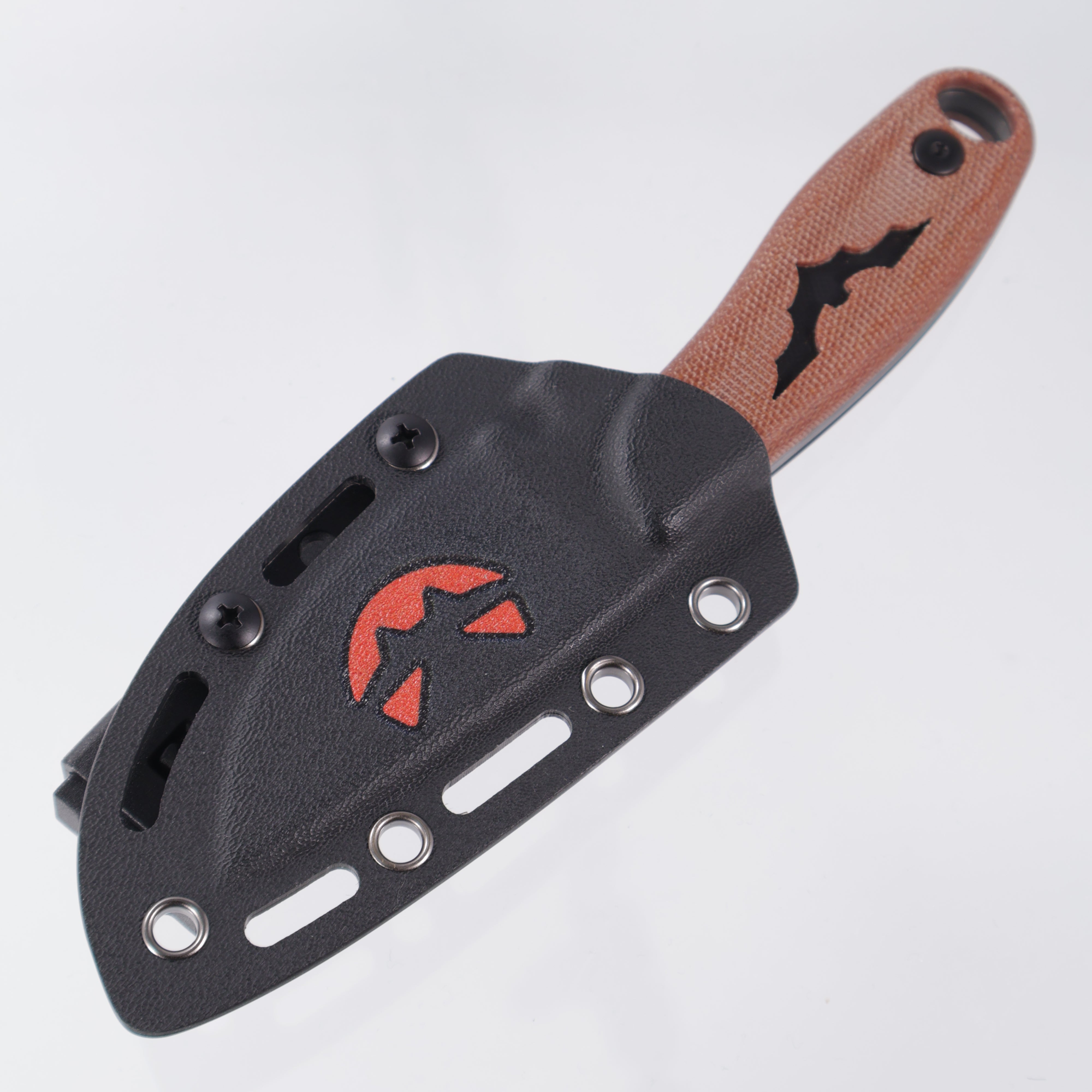 Kizer Hare Halloween - Micarta & G10 Handle - Blackwash Nitro-V - 1077HW1