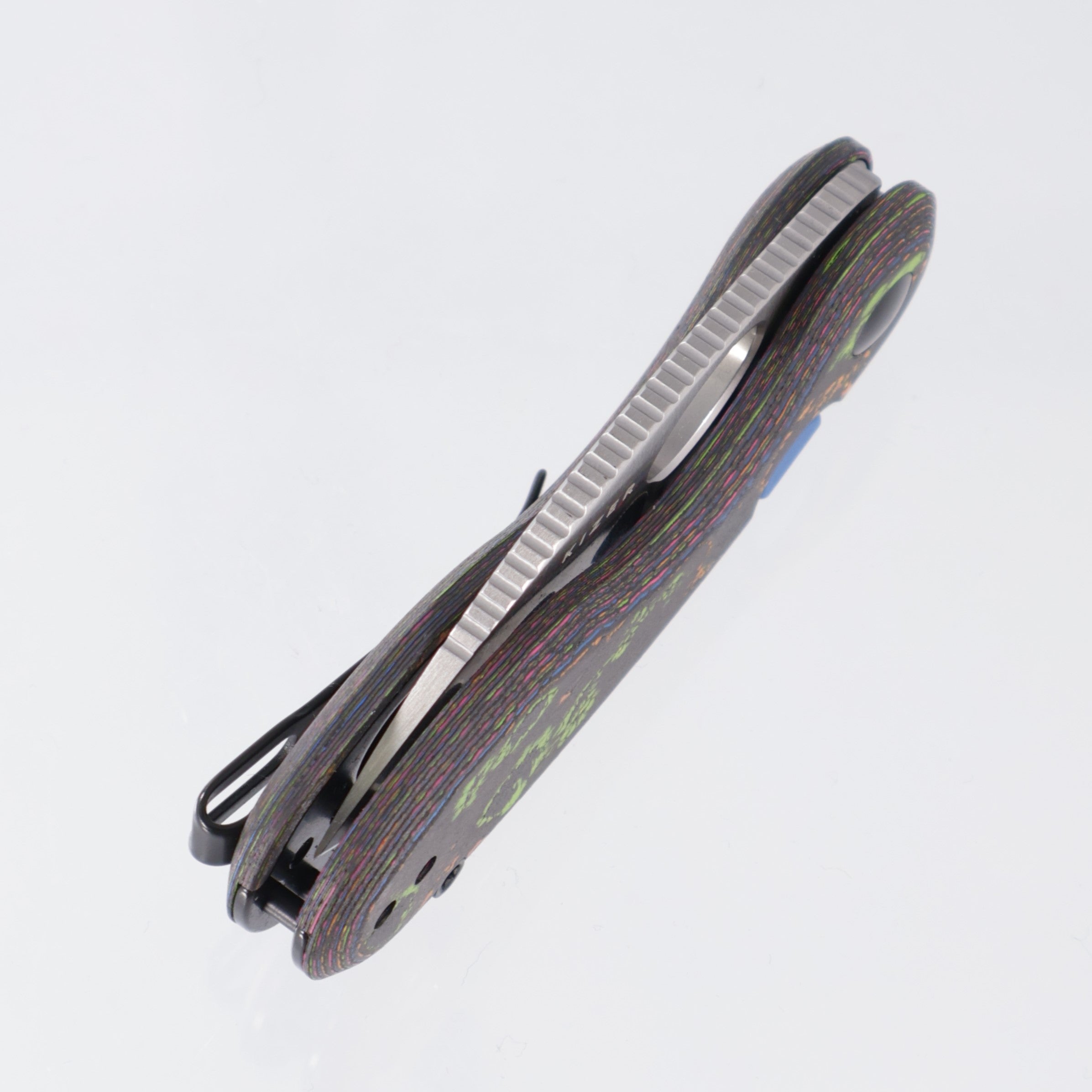 Kizer Microbe - 80s CamoCarbon - Satin M390 - Ki2742A1