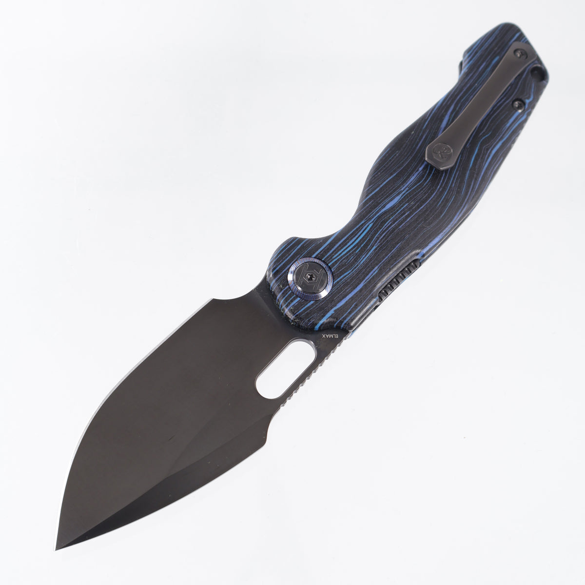 Kunwu Gringo Verta Lock - Blue & Black G-Macus - Satin DLC Elmax - B712-A2-4
