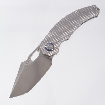 Kunwu Poon Padre - Diamond Texture Titanium - Satin S90V - K706TO-T1A