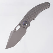 Kunwu Poon Padre - Diamond Texture Titanium - Stonewash S90V - K706TO-T1S