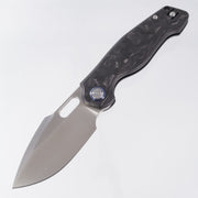 Kunwu Gringo Verta Lock - Marbled Carbon Fiber - Satin Elmax - B712-CF-2