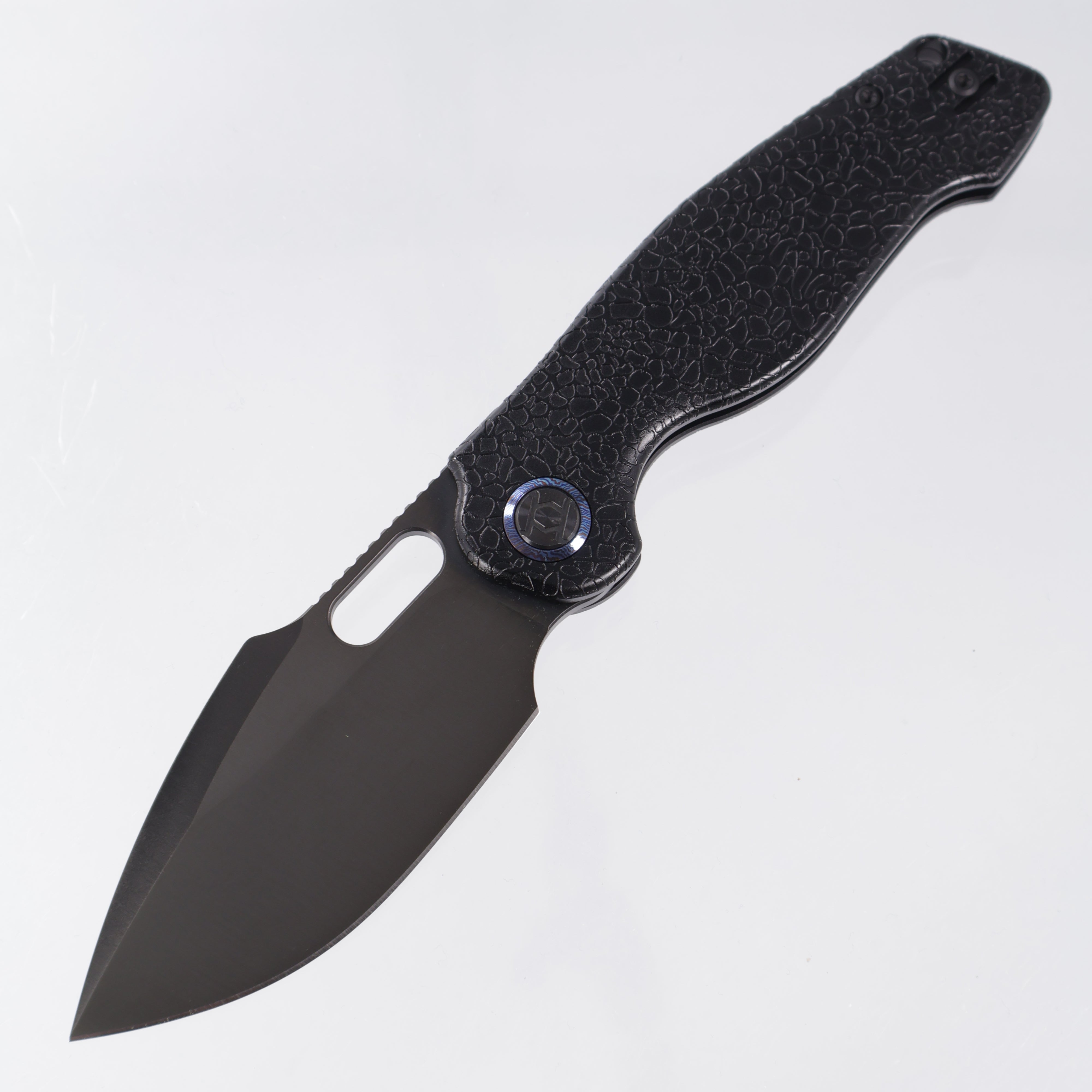 Kunwu Gringo Verta Lock - Black Honeydew Texture - Satin DLC Elmax - B712T-R2-4