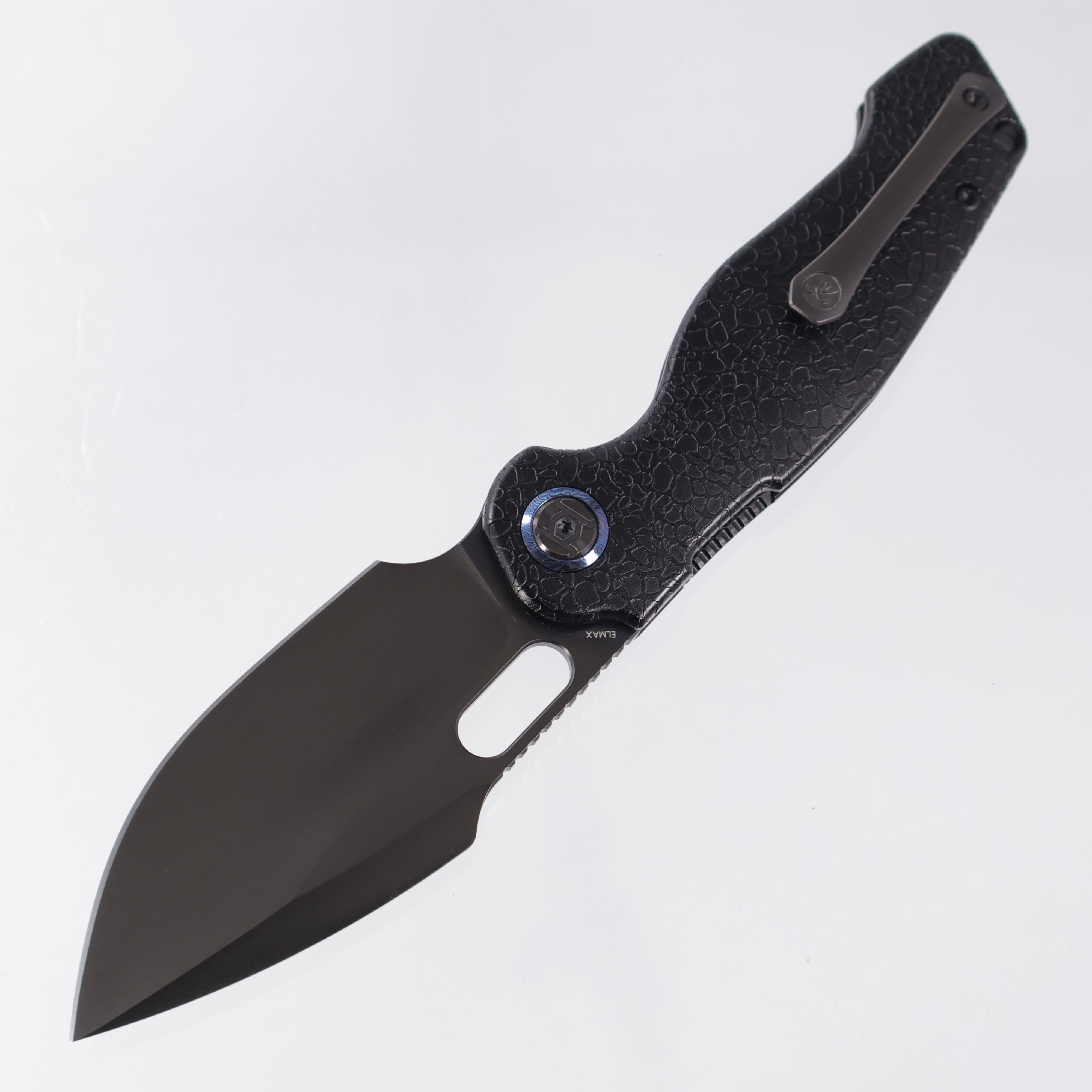 Kunwu Gringo Verta Lock - Black Honeydew Texture - Satin DLC Elmax - B712T-R2-4