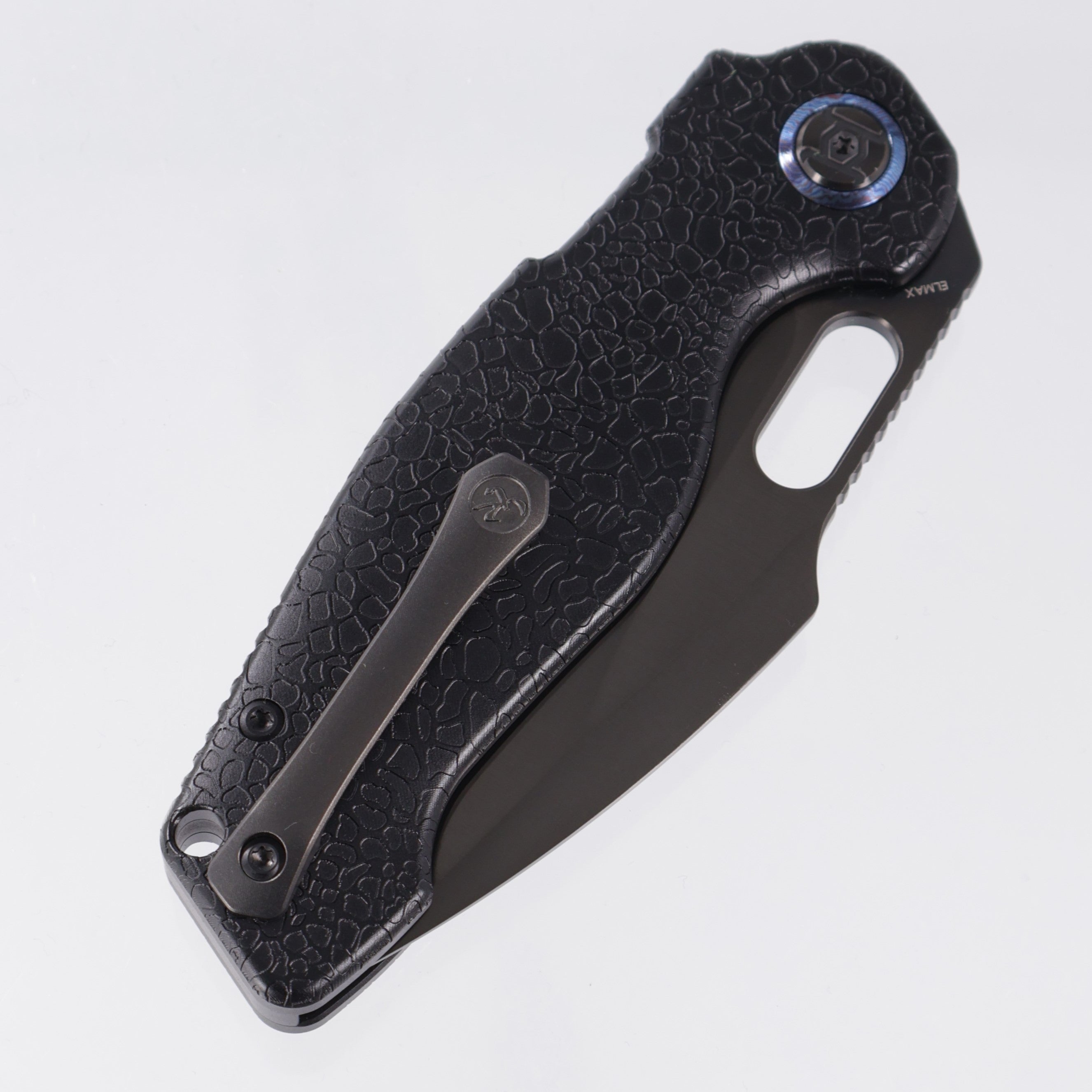 Kunwu Gringo Verta Lock - Black Honeydew Texture - Satin DLC Elmax - B712T-R2-4