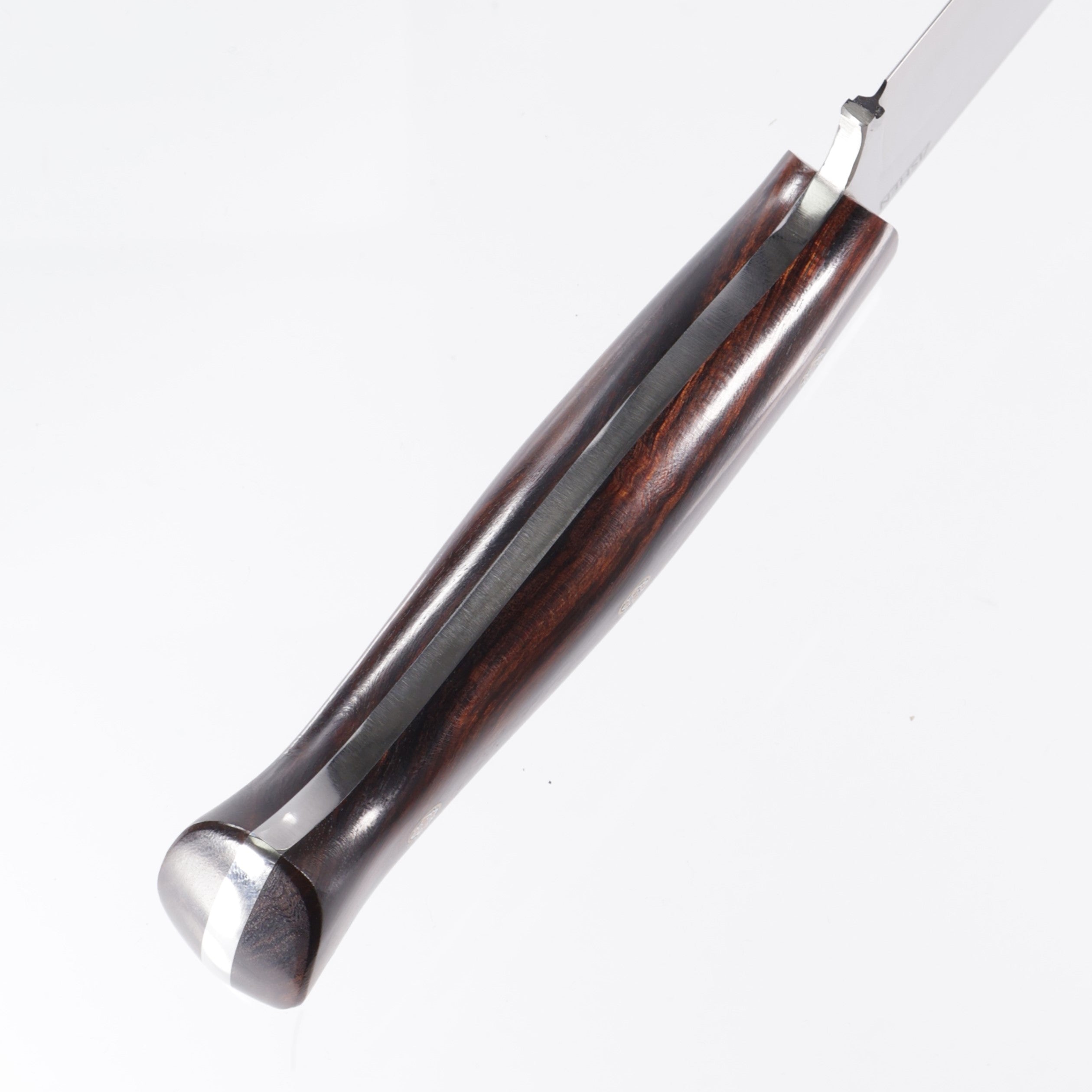 Lishen Knives Bushdog - A2 - Deset Ironwood - Mosaic Pins