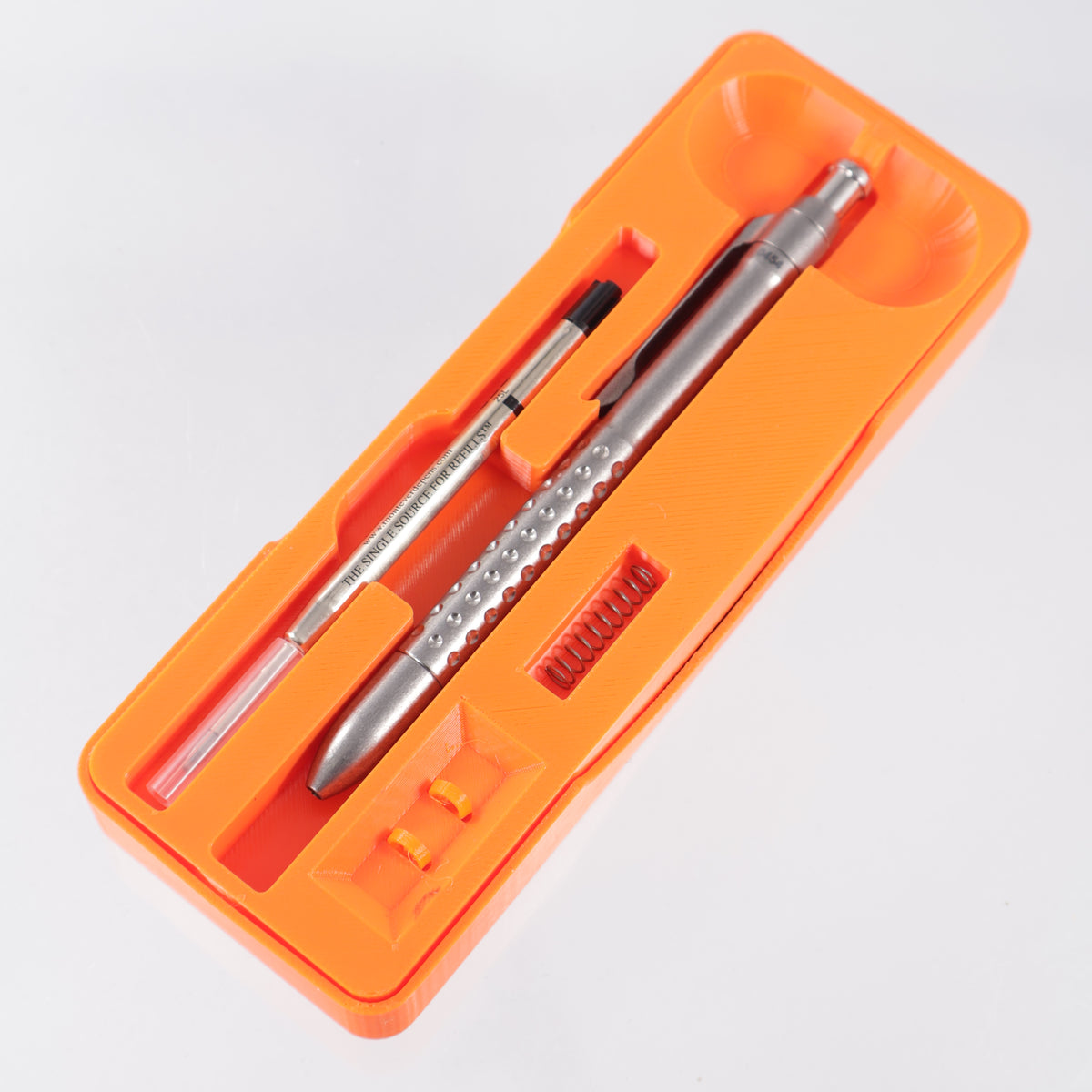 Machine Wise Rota Click #0454 - Full Stonewash Divot Texture Titanium - Parker