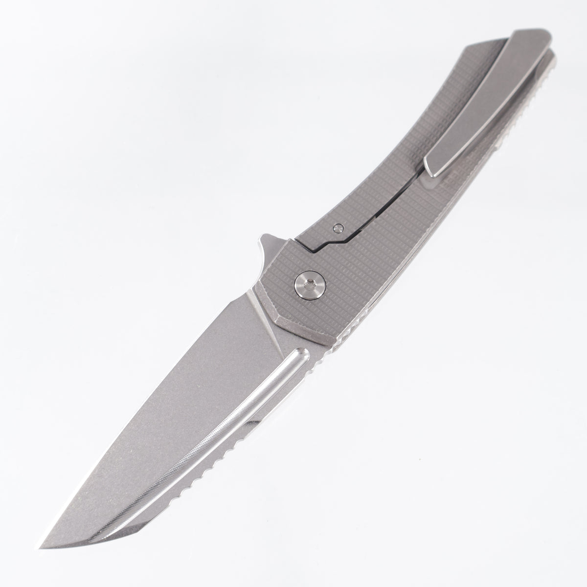 Machine Wise Mojave #1605 - Lightwash Grenade Texture Titanium - Stonewash S60V