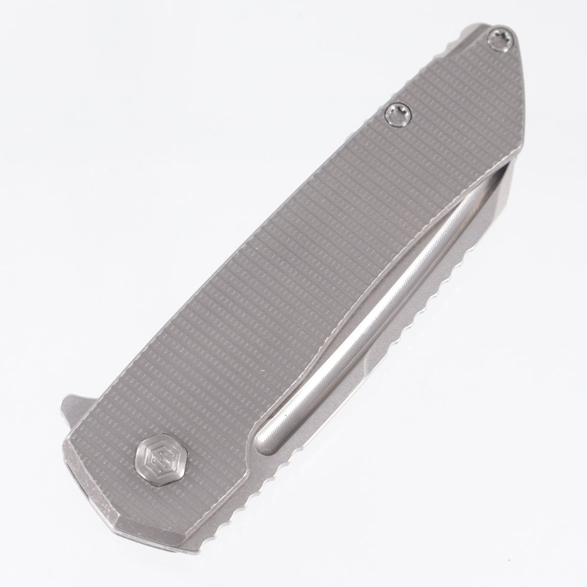 Machine Wise Mojave #1605 - Lightwash Grenade Texture Titanium - Stonewash S60V