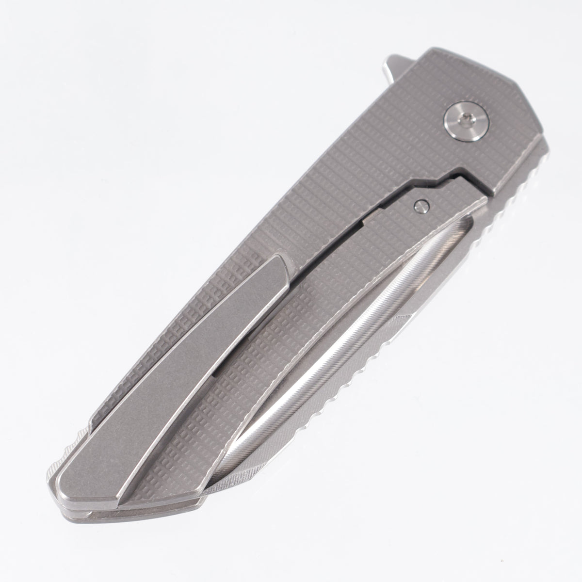 Machine Wise Mojave #1605 - Lightwash Grenade Texture Titanium - Stonewash S60V
