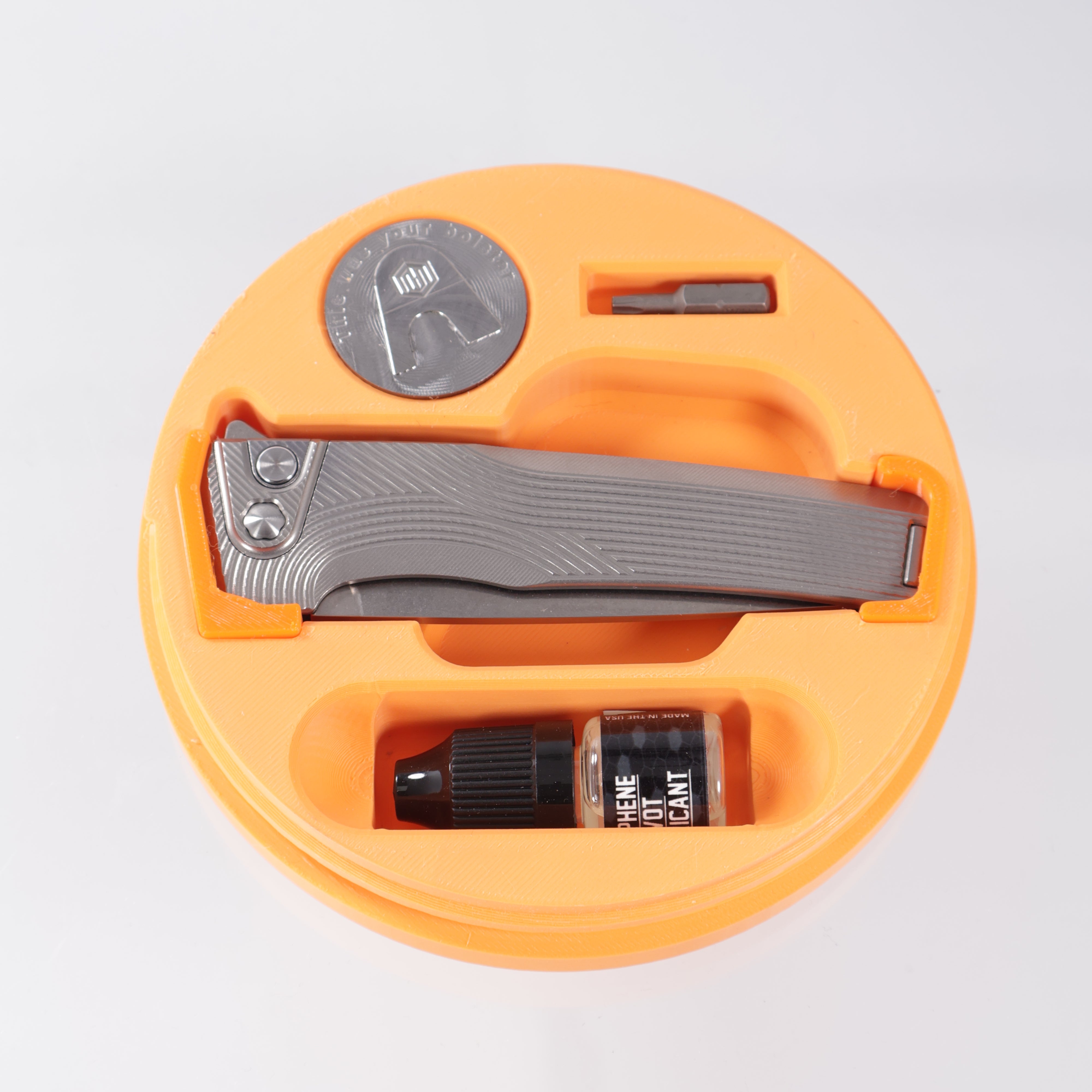 Machine Wise Sonora #1592 - Raw Streamline Texture Titanium w/ Ti Bolster - Stonewash S90V