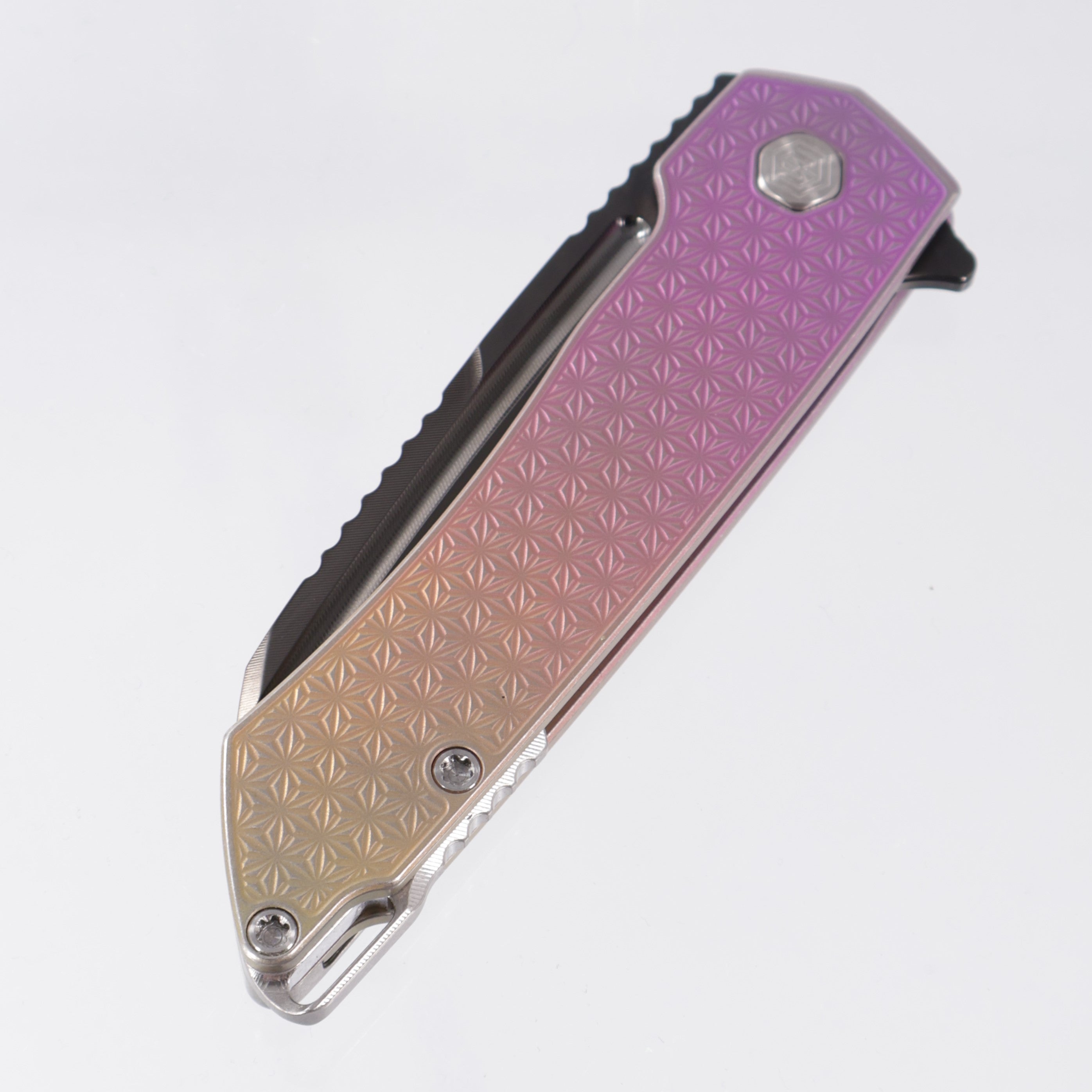 Machine Wise Mojave #1269 - Distressed Sunset Fade Ano Stars Texture Titanium - DLC S90V