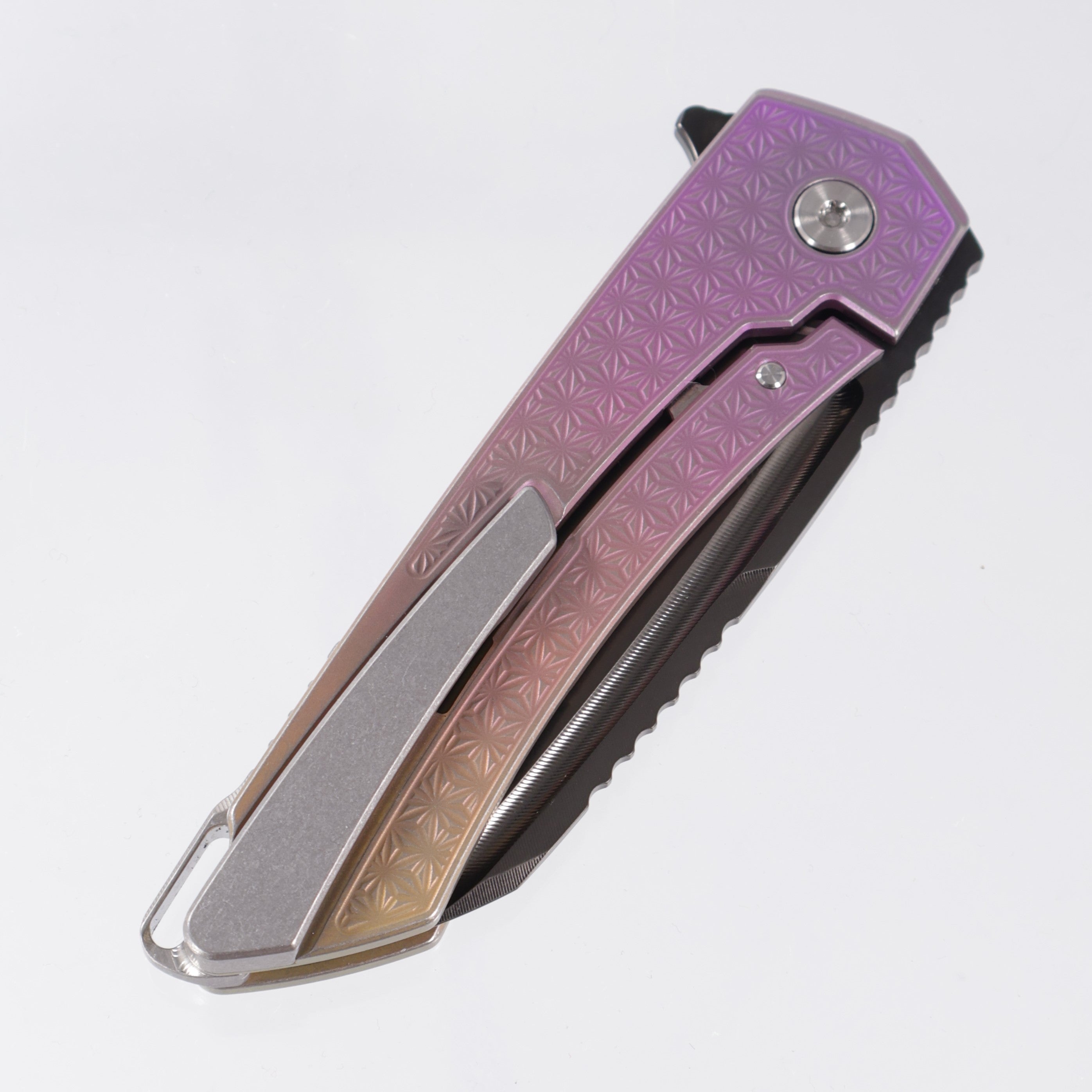 Machine Wise Mojave #1269 - Distressed Sunset Fade Ano Stars Texture Titanium - DLC S90V