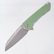 Machine Wise Mojave #1332 - Green/Purple Ano Grenade Texture Titanium - Stonewash S90V