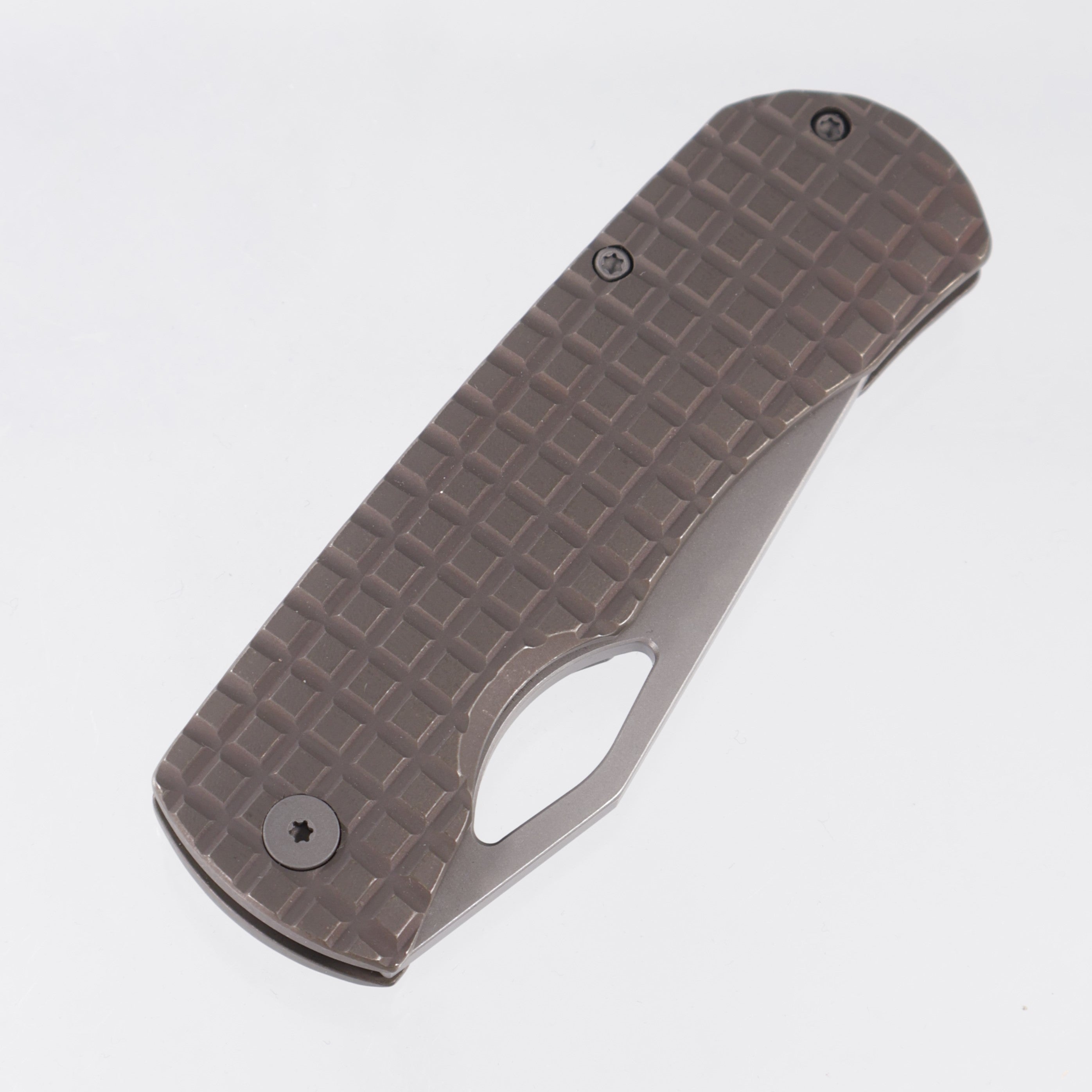 McNees Little Dixon - Bronze Frag Milled Titanium - Atomic Stonewash Magnacut