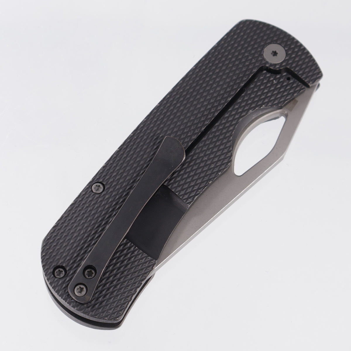 McNees Dixon - Antique Black Diamond Milled Titanium - Atomic Stonewash Magnacut