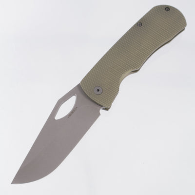 McNees Dixon - Green/Bronze Diamond Milled Titanium - Atomic Stonewash Magnacut