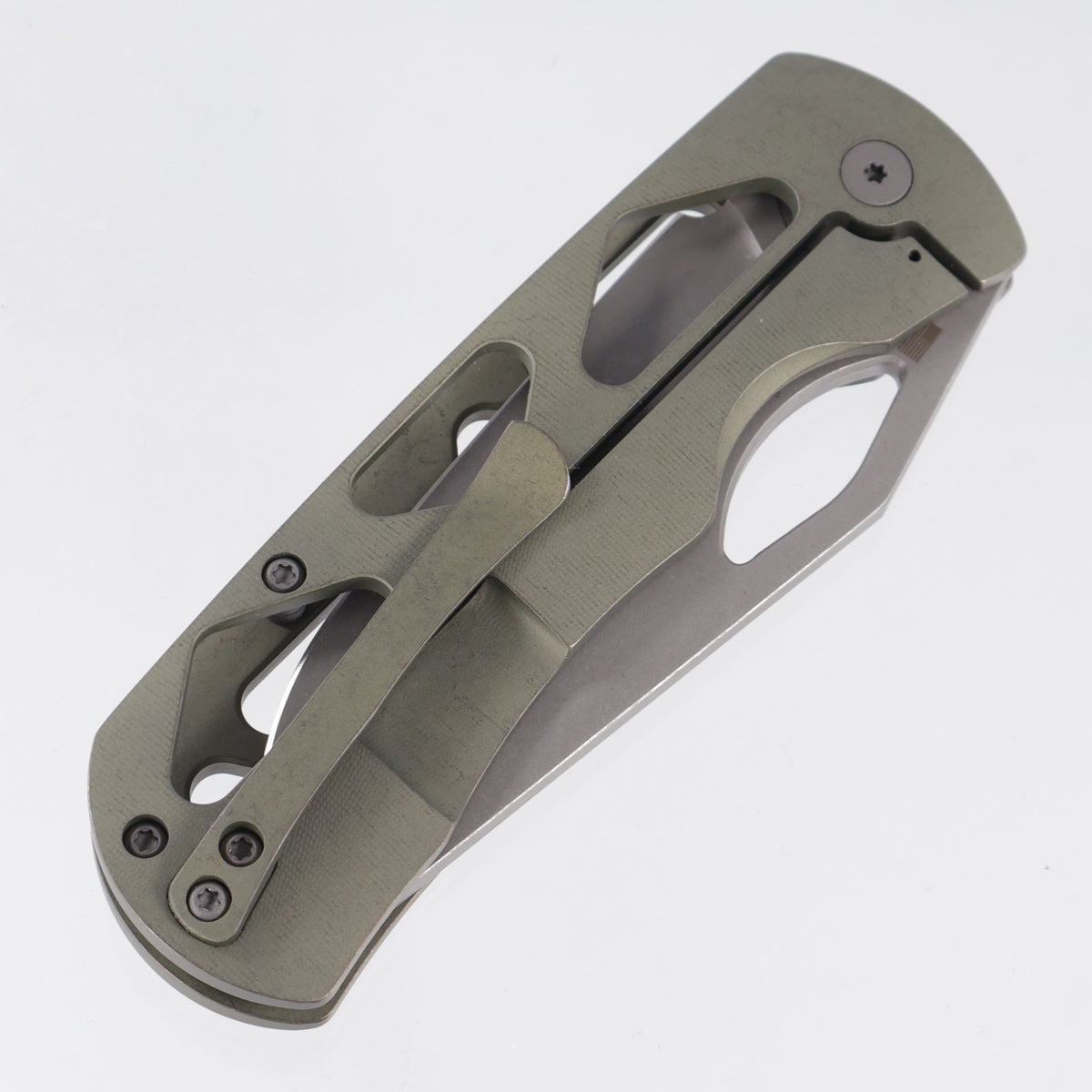 McNees Dixon - Green/Bronze Skeletonized Titanium - Atomic Stonewash Magnacut
