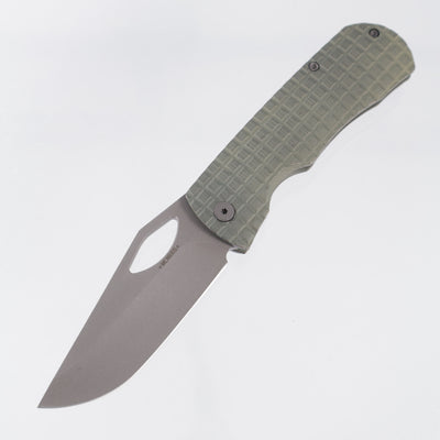 McNees Little Dixon - Green/Bronze Frag Milled Titanium - Atomic Stonewash Magnacut