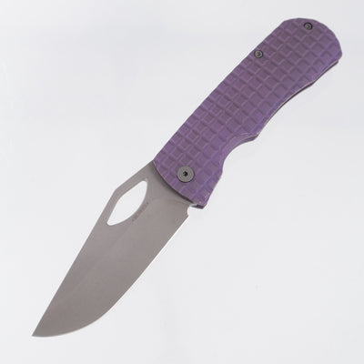 McNees Little Dixon - Violet Frag Milled Titanium - Atomic Stonewash Magnacut