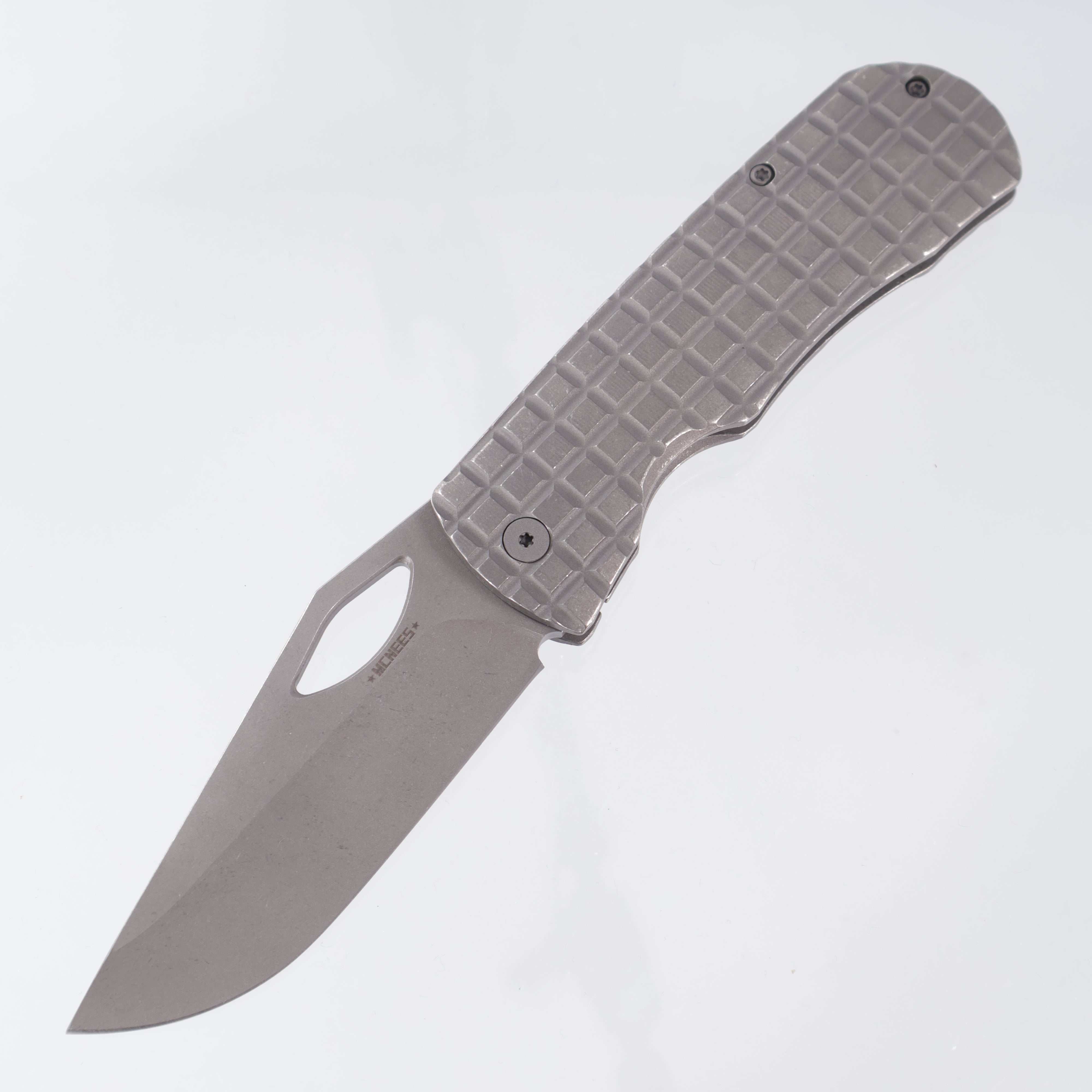 McNees Dixon - Stonewash Magnacut - Frag Stonewash Titanium Handle - 3.75 DX Dixon Frag (SW-A) T2342