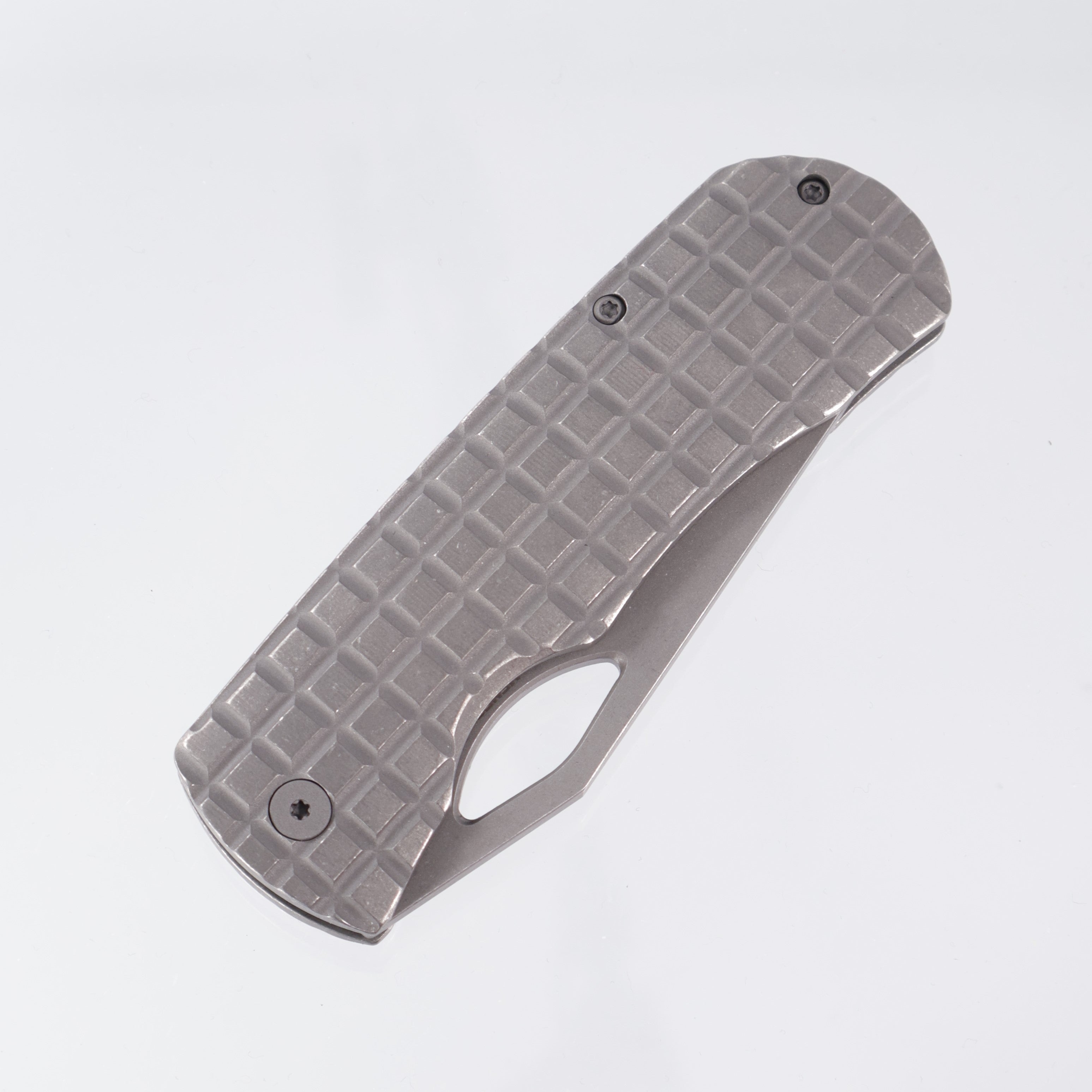 McNees Dixon - Stonewash Magnacut - Frag Stonewash Titanium Handle - 3.75 DX Dixon Frag (SW-A) T2342