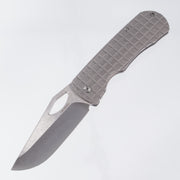 McNees Dixon - Satin Stonewash Magnacut - Frag Stonewash Titanium Handle - 3.75 DX Dixon Frag (SW-A) T2346