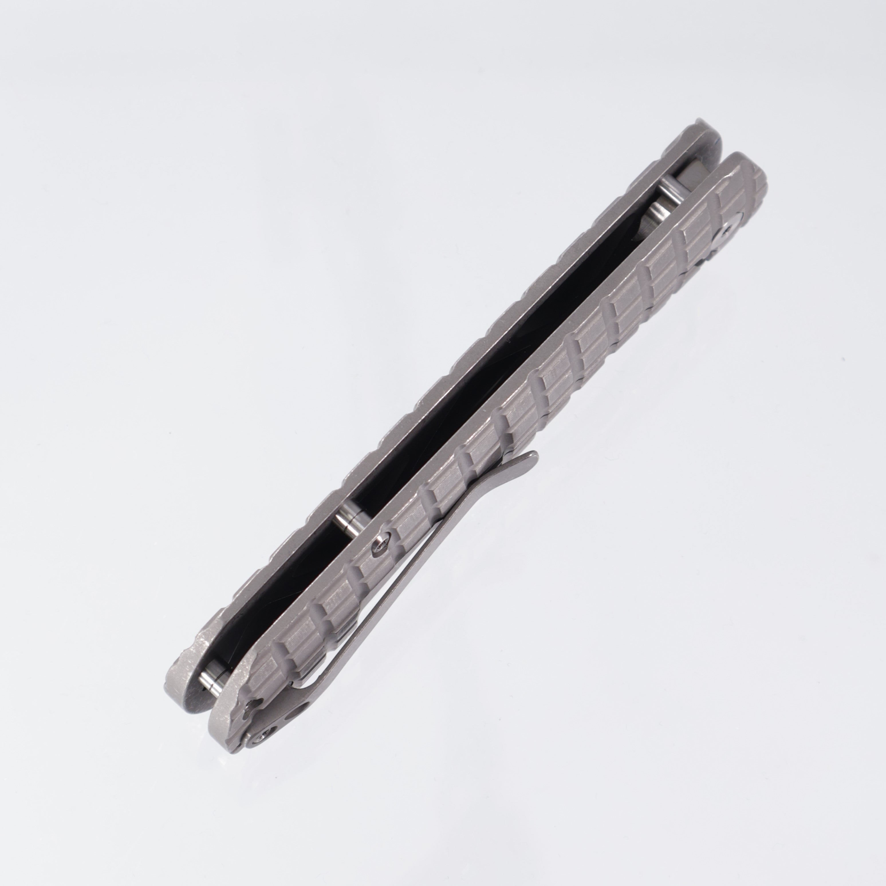 McNees Dixon - Satin Stonewash Magnacut - Frag Stonewash Titanium Handle - 3.75 DX Dixon Frag (SW-A) T2346