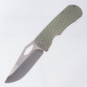 McNees Dixon - Green Honeycomb Milled Ti - Satin Stonewash Magnacut 3.75" - GRN/BRNZ-A SIMS1T2397