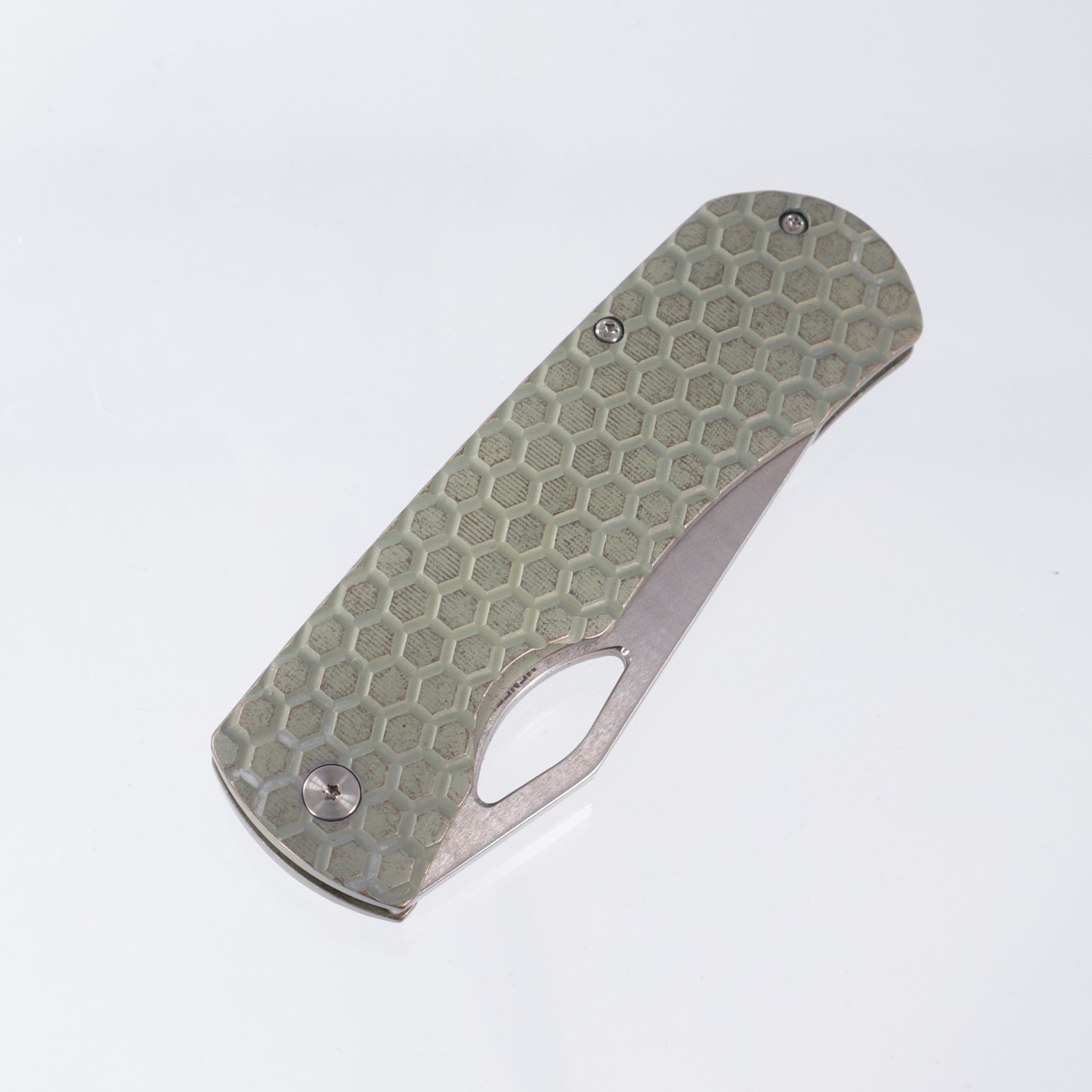 McNees Dixon - Green Honeycomb Milled Ti - Satin Stonewash Magnacut 3.75" - GRN/BRNZ-A SIMS1T2397