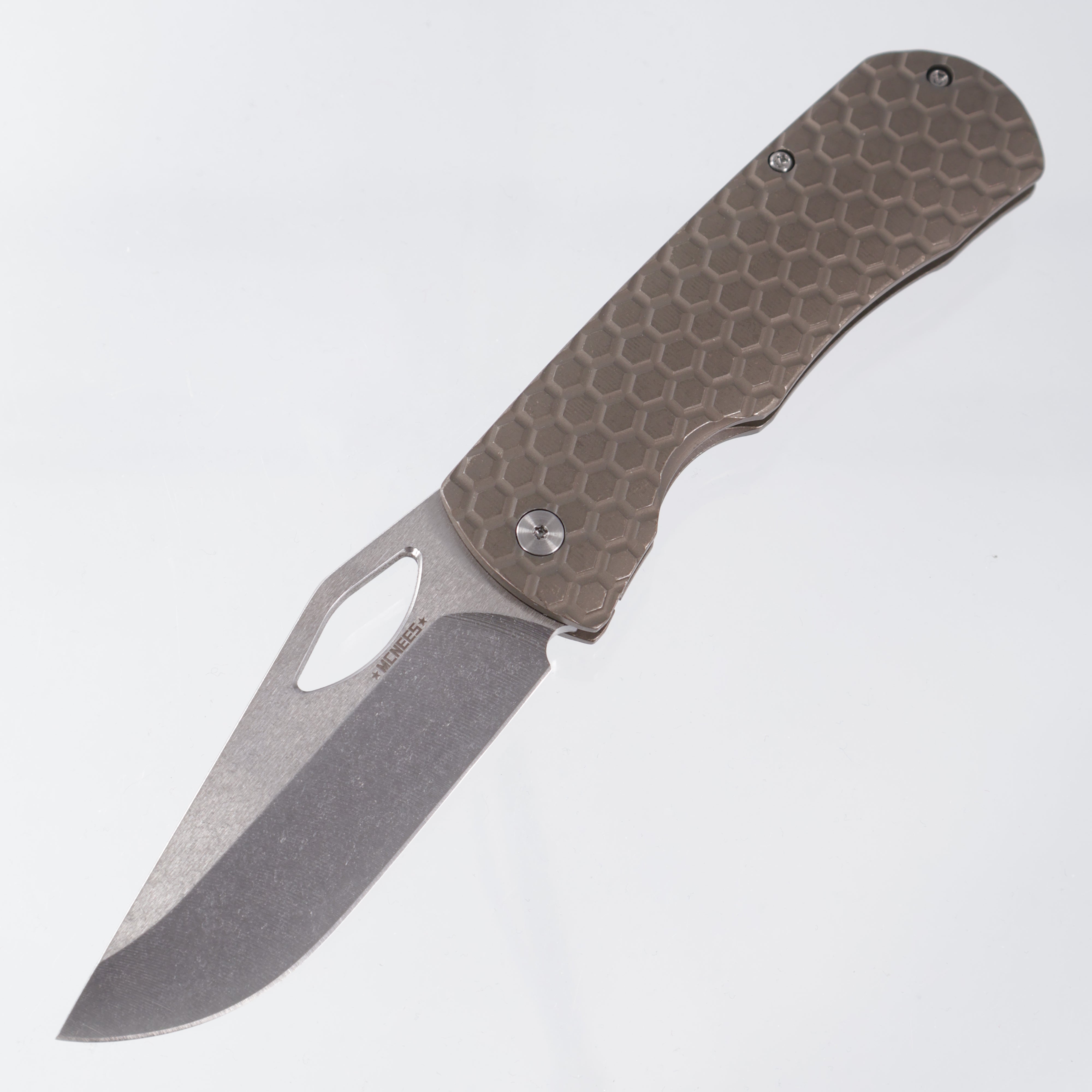 McNees Dixon - Bronze Honeycomb Milled Ti - Satin Stonewash Magnacut 3.75" - BRNZ-A SIMS1T2386