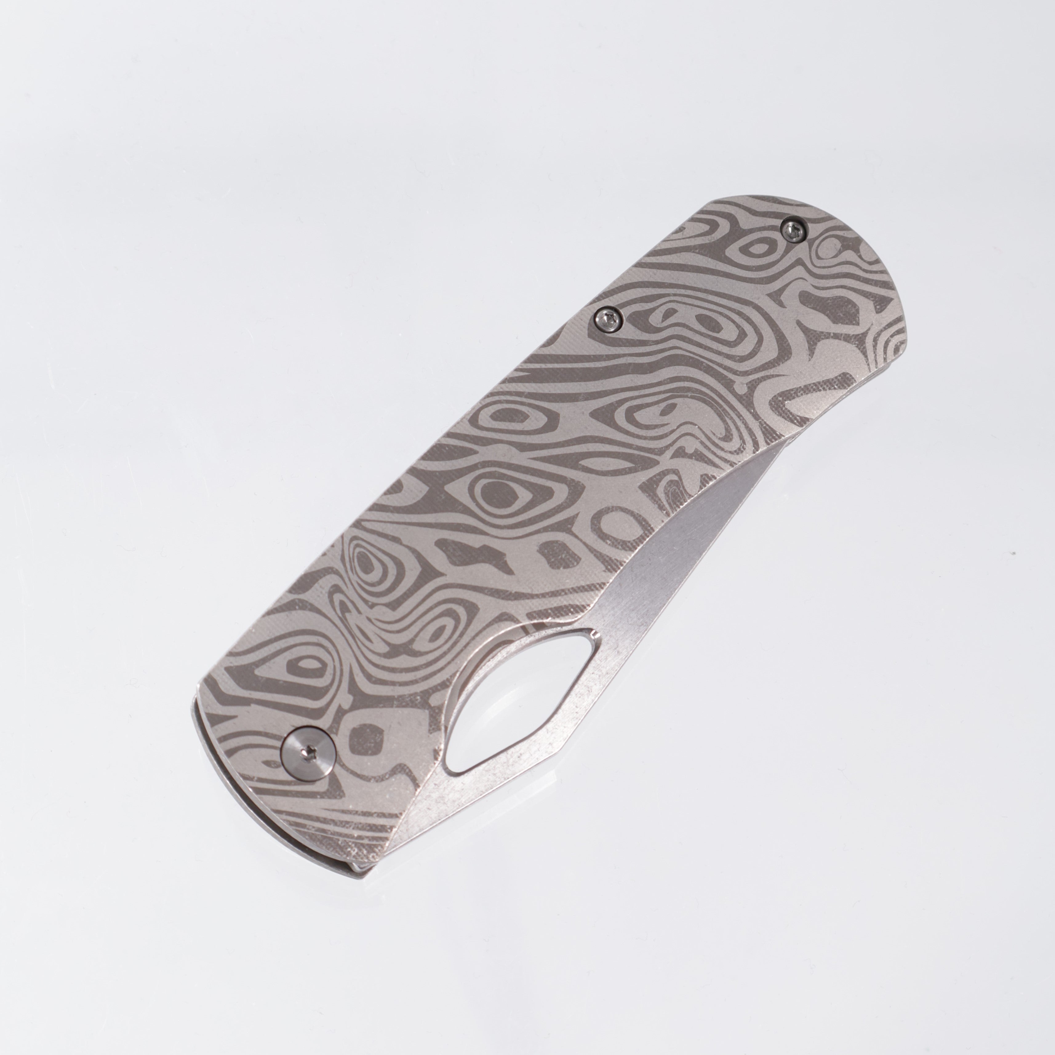McNees Dixon - Bronze Ripple Engraved Ti - Satin Stonewash Magnacut 3.75" - BRNZ-A SIMS1T2396