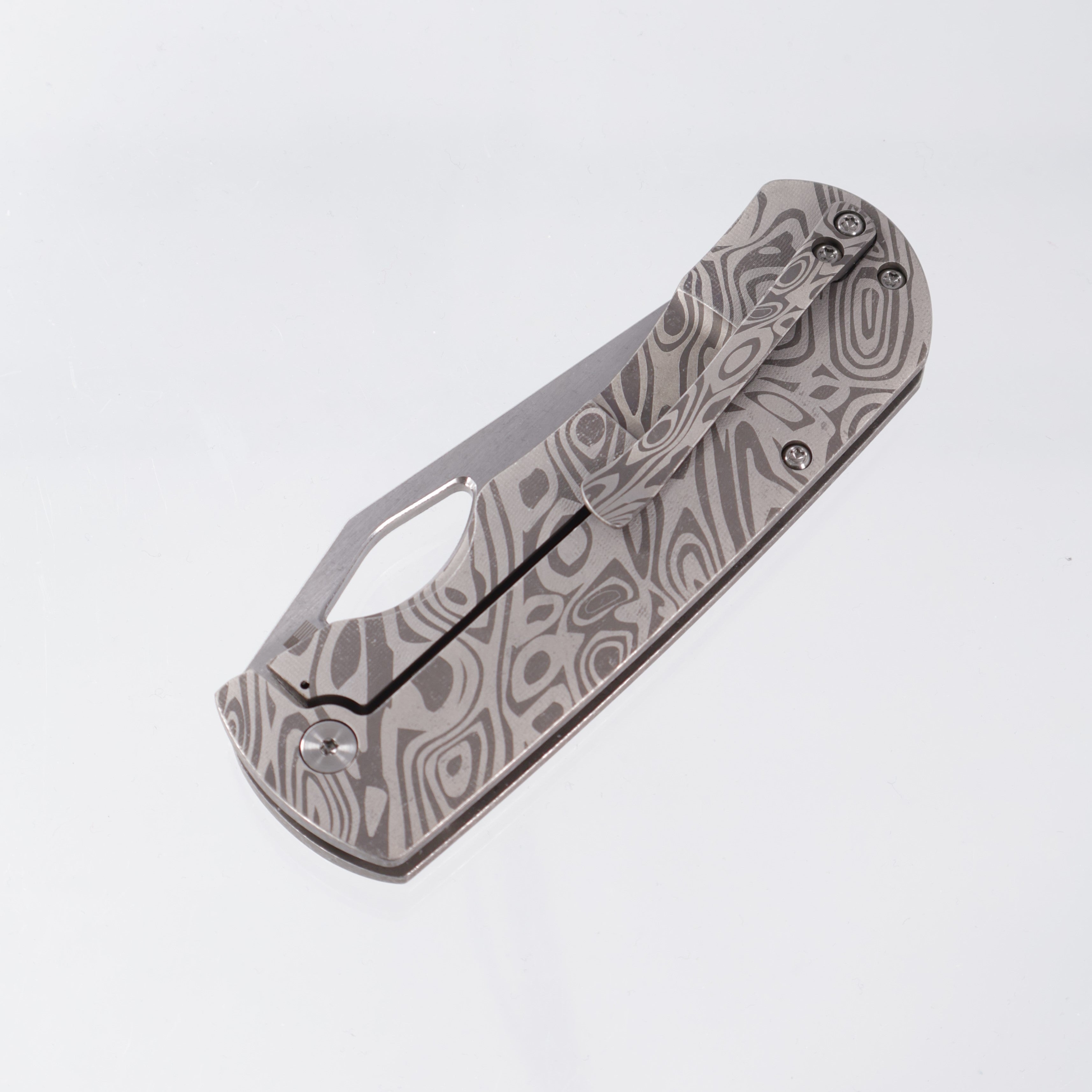 McNees Dixon - Bronze Ripple Engraved Ti - Satin Stonewash Magnacut 3.75" - BRNZ-A SIMS1T2396